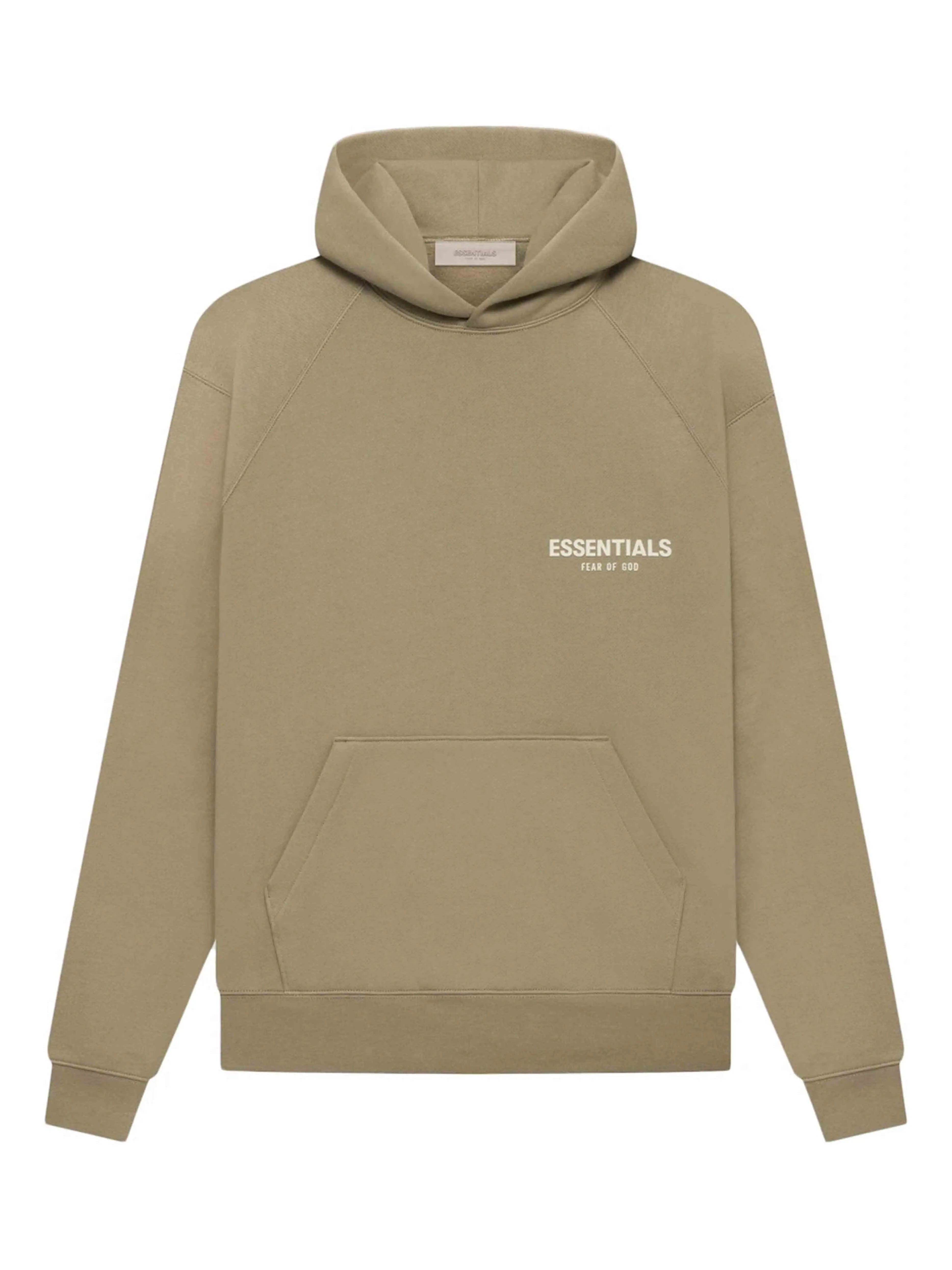 Image of Fear of God Essentials Hoodie Oak [SS22] Prior