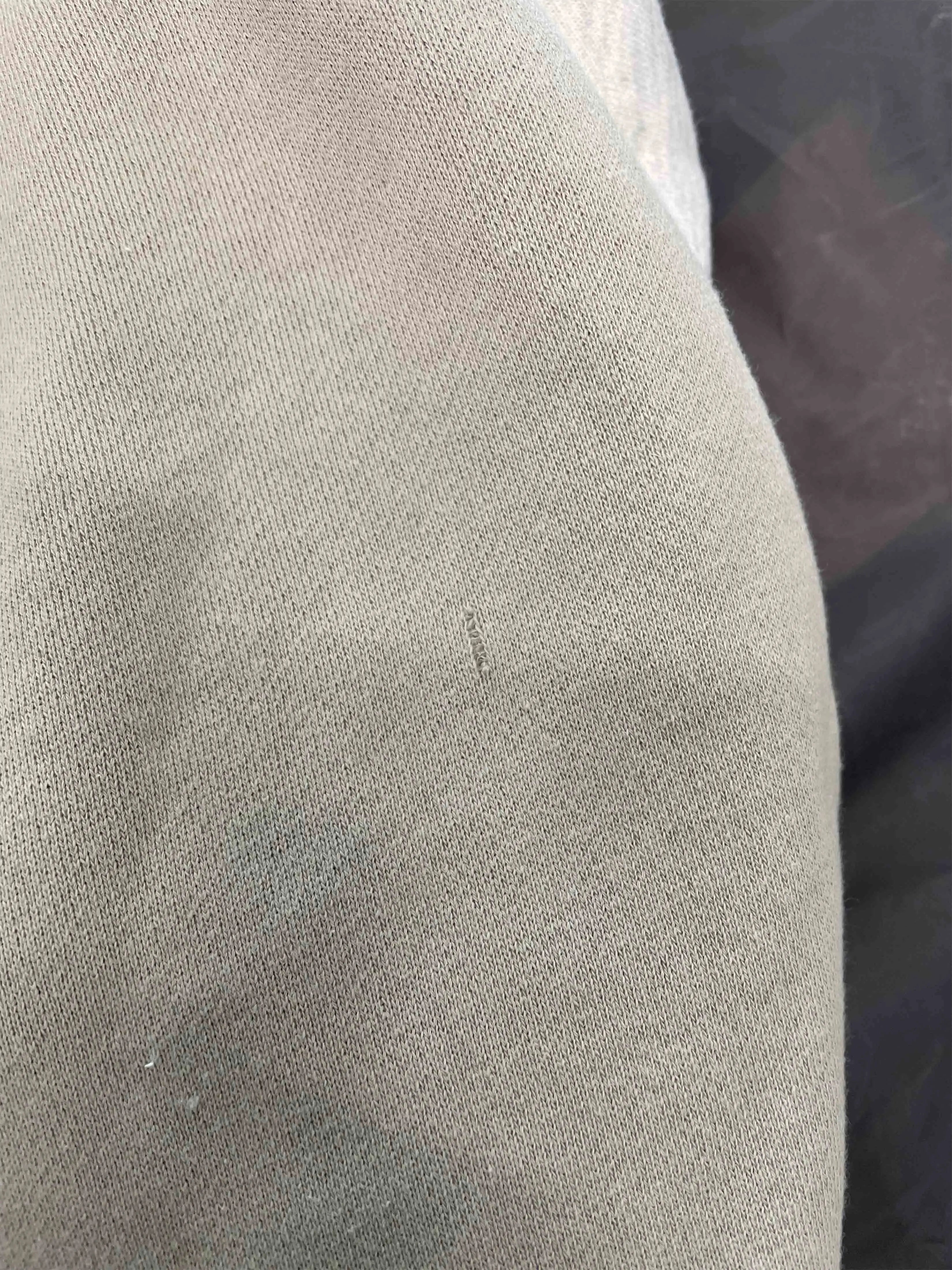 Image of Fear of God Essentials Hoodie Smoke [FW22] [FACTORY FLAW] Prior