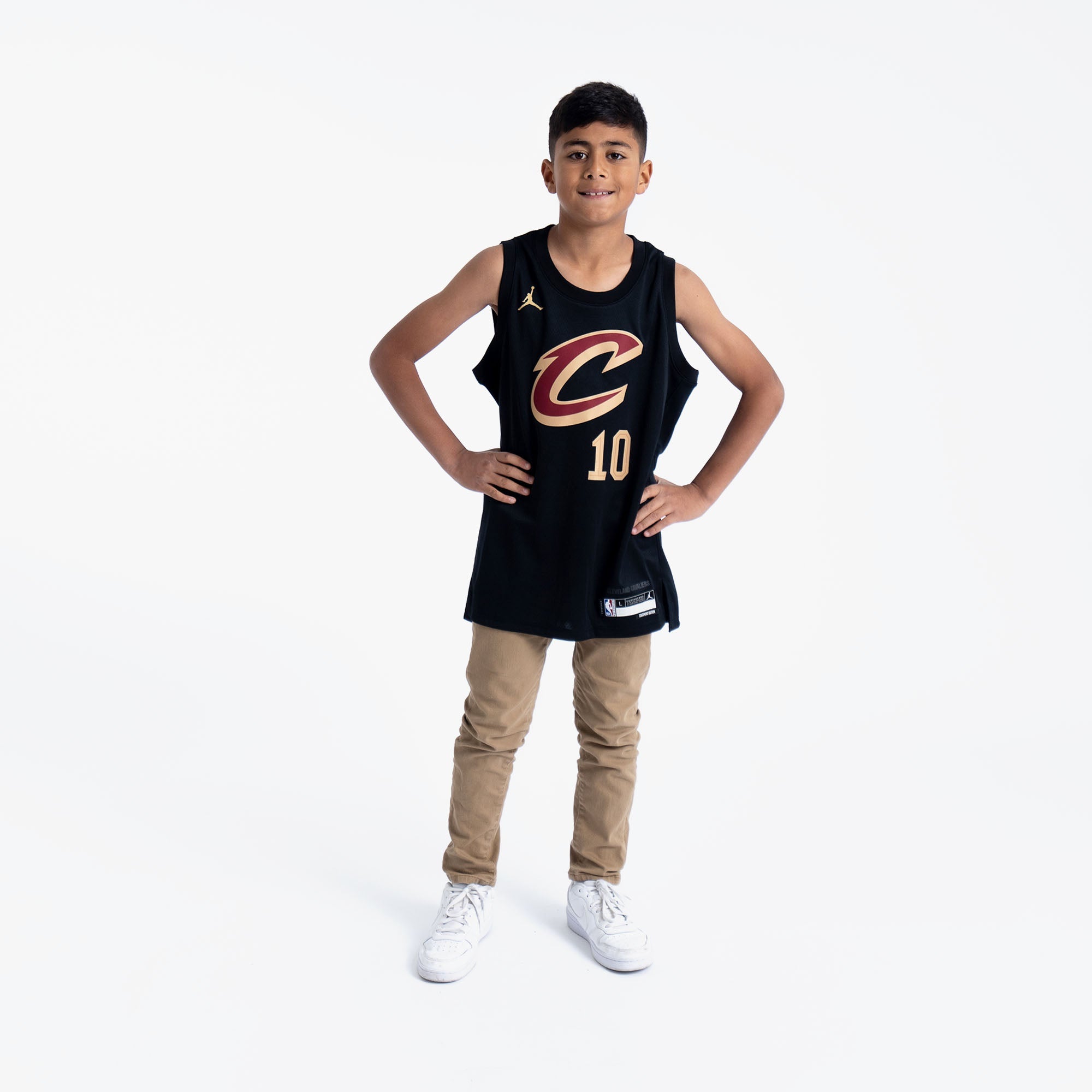 Image of Darius Garland Cleveland Cavaliers 2025 Statement Edition Youth NBA Swingman Jersey