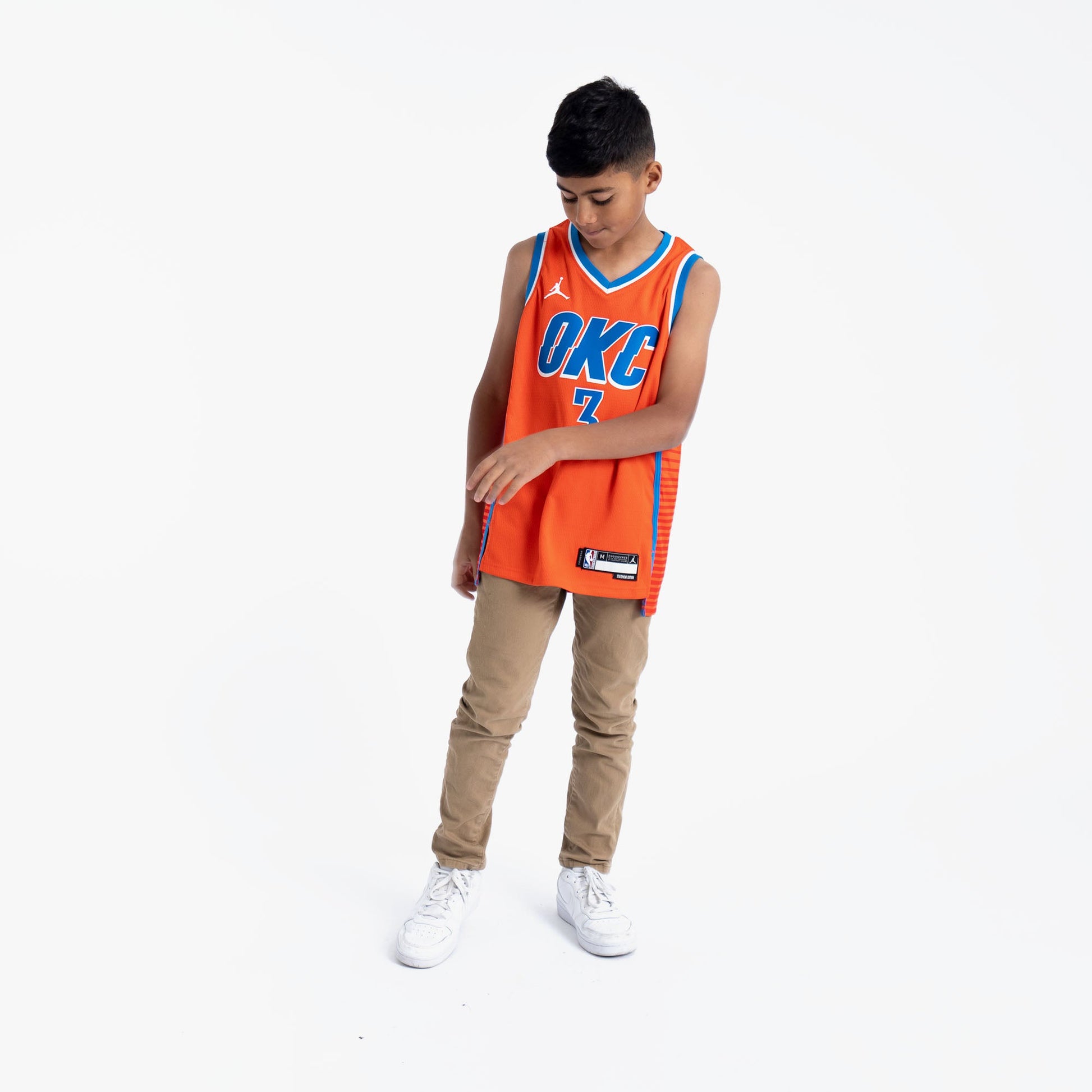 Josh Giddey Oklahoma City Thunder 2024 Statement Edition Youth NBA Swingman Jersey