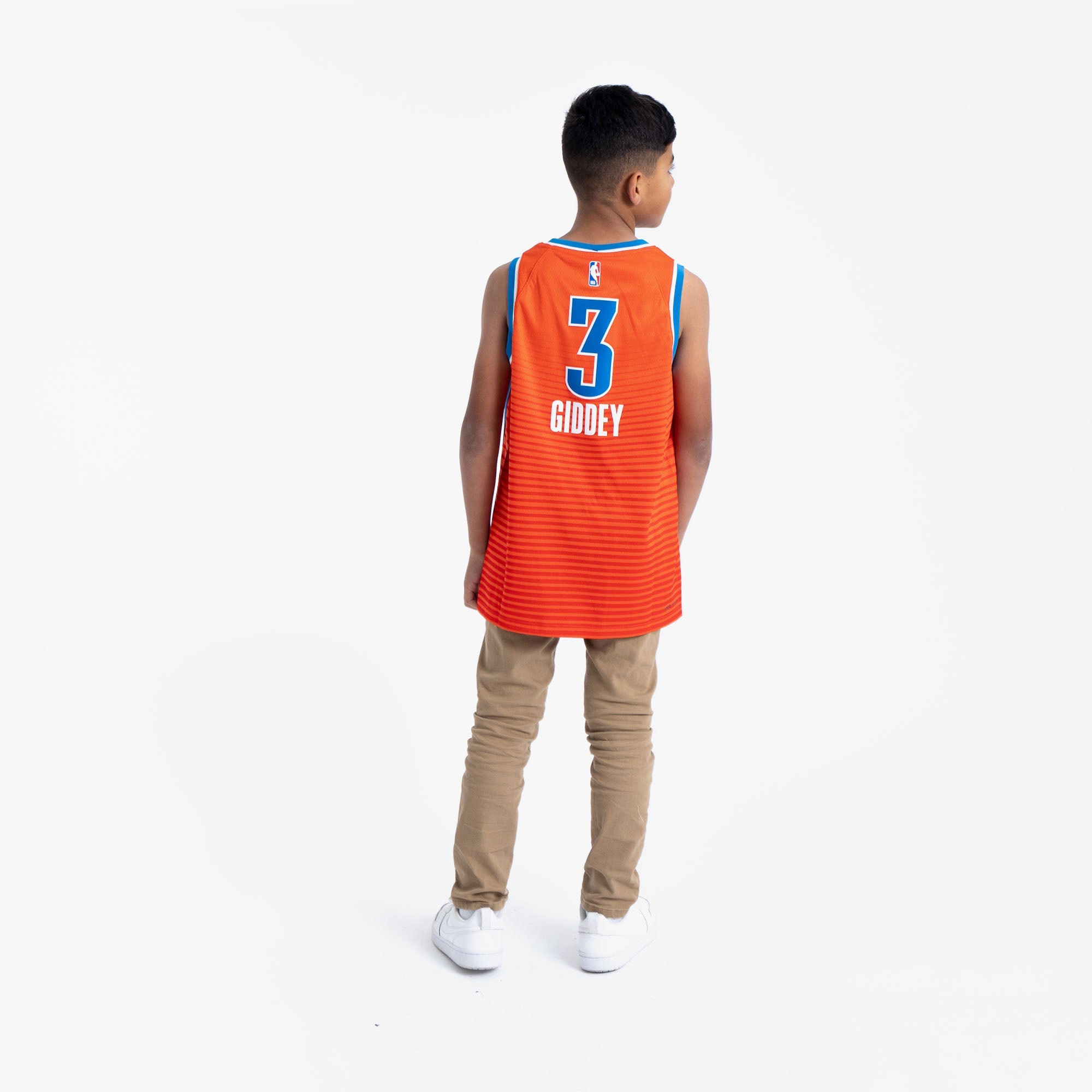 Image of Josh Giddey Oklahoma City Thunder 2024 Statement Edition Youth NBA Swingman Jersey
