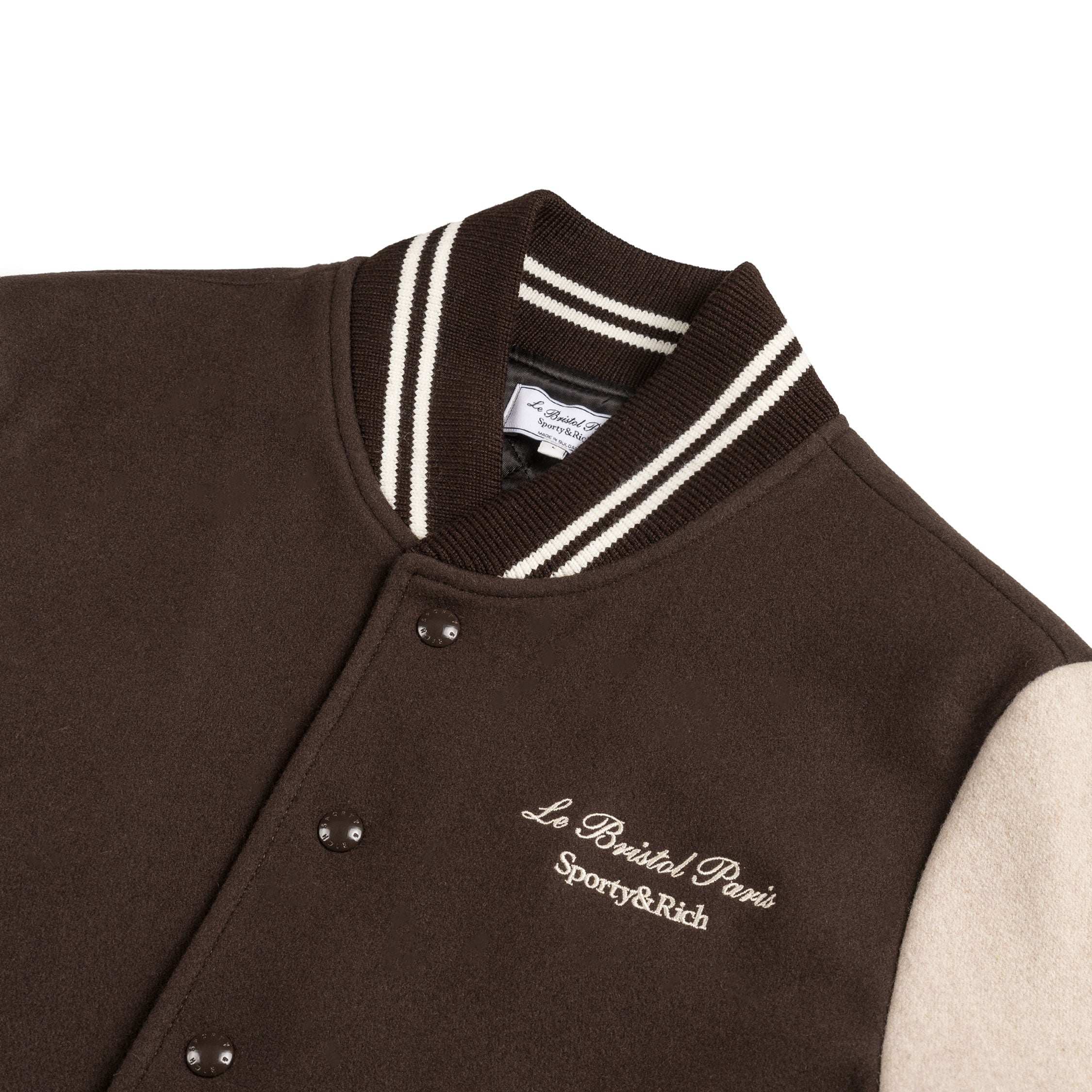 Image of Sporty & Rich Faubourg Wool Varsity Jacket