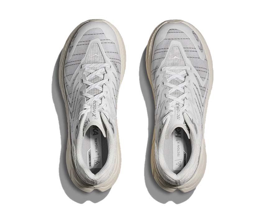 Image of HOKA Tecton X 2 TS White / Cosmic Grey 1168571-WMC