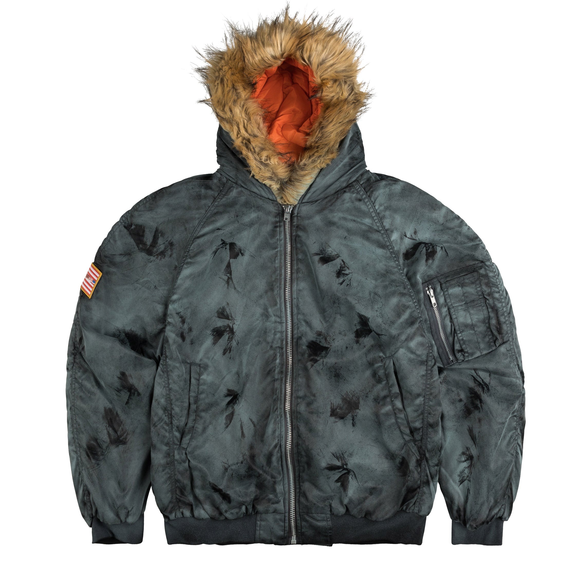 Fucking Awesome Savie Hooded Bomber Jacket