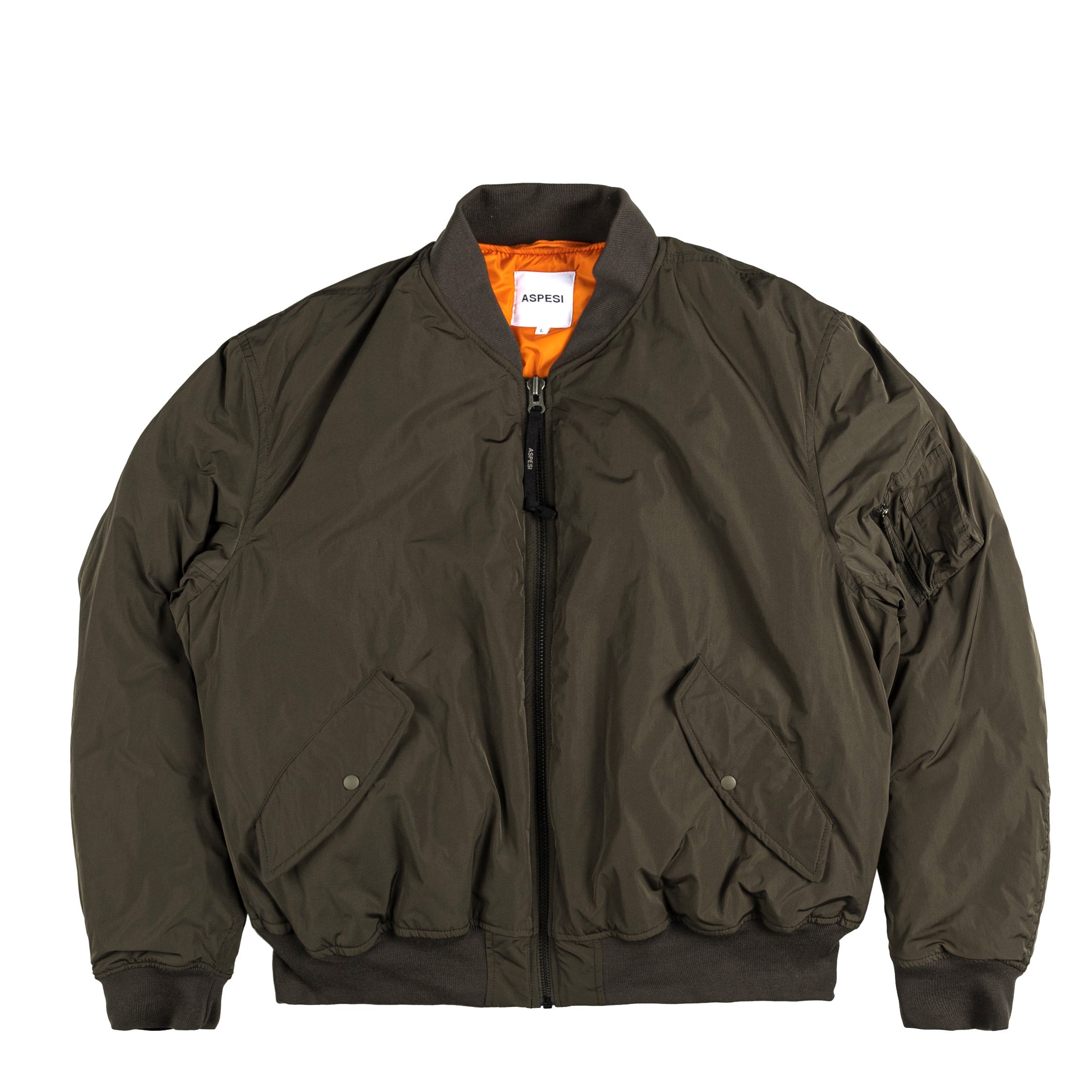 Image of Aspesi Gunner II Taffeta Bomber Jacket