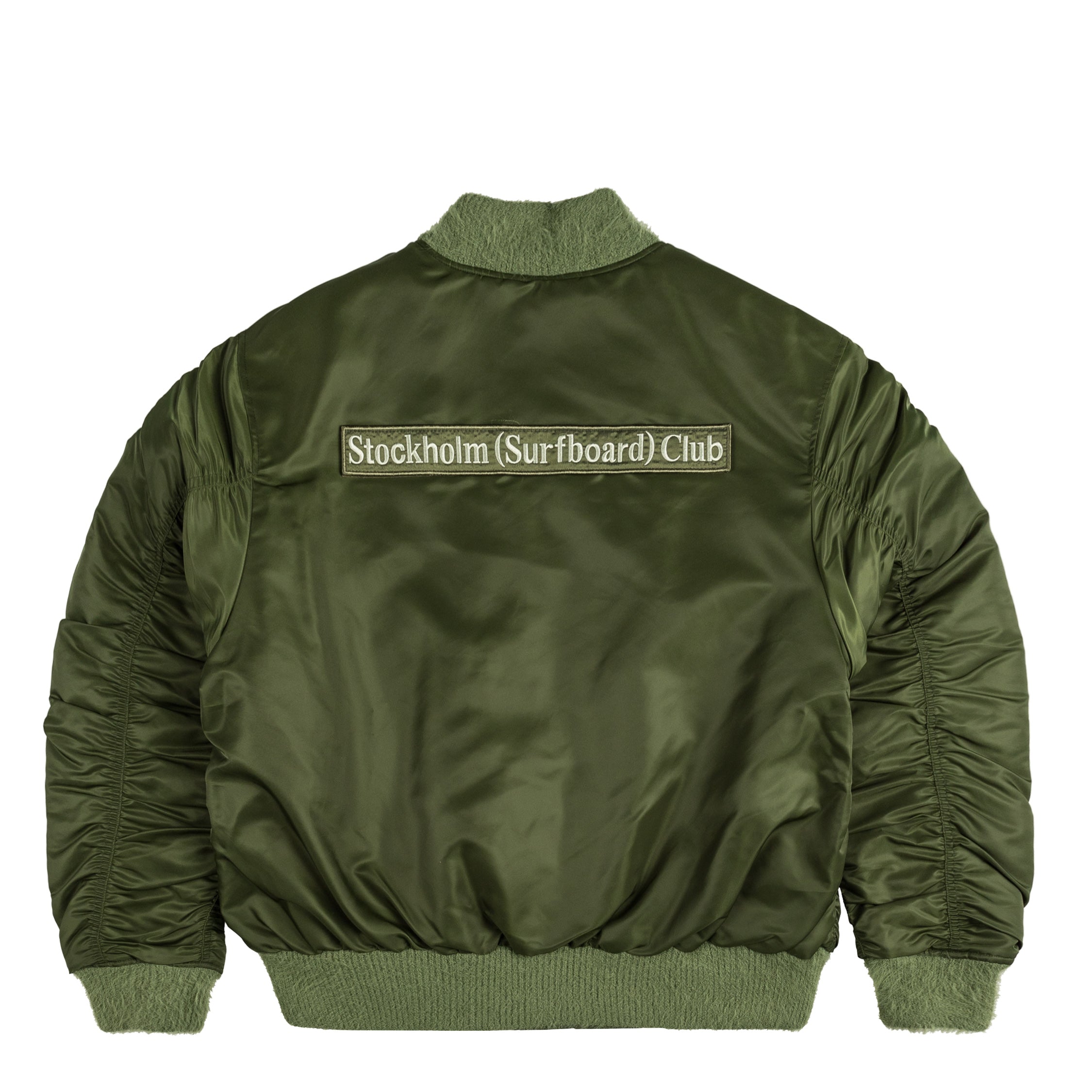 Image of Stockholm Surfboard Club Nylon Bomber Jacket