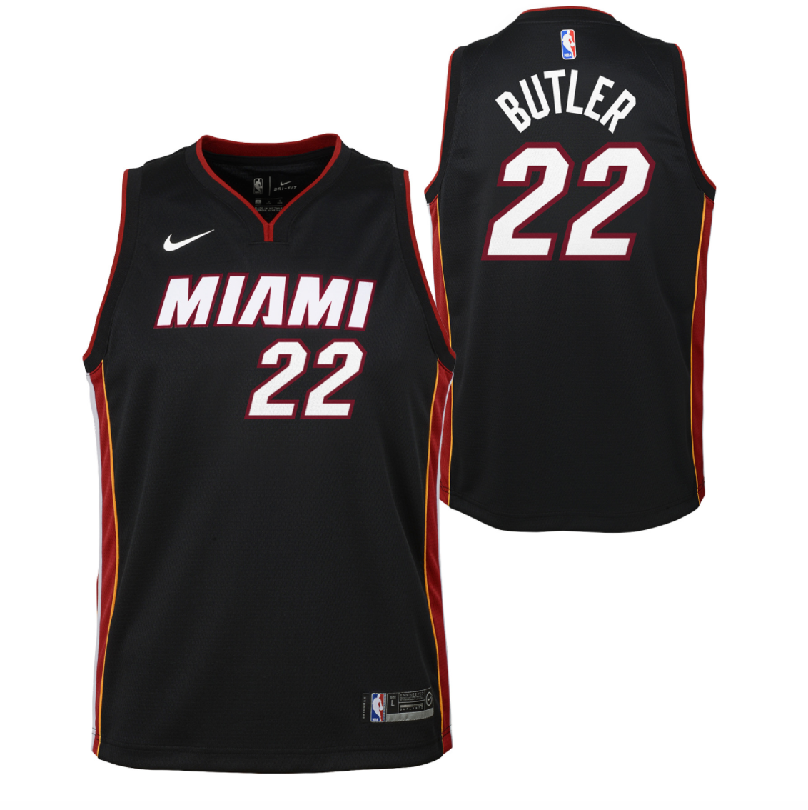 Jimmy Butler Miami Heat 2025 Icon Edition Youth NBA Swingman Jersey