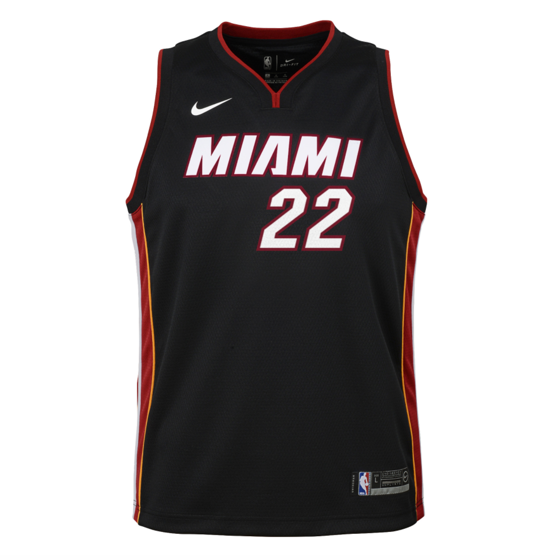 Image of Jimmy Butler Miami Heat 2025 Icon Edition Youth NBA Swingman Jersey