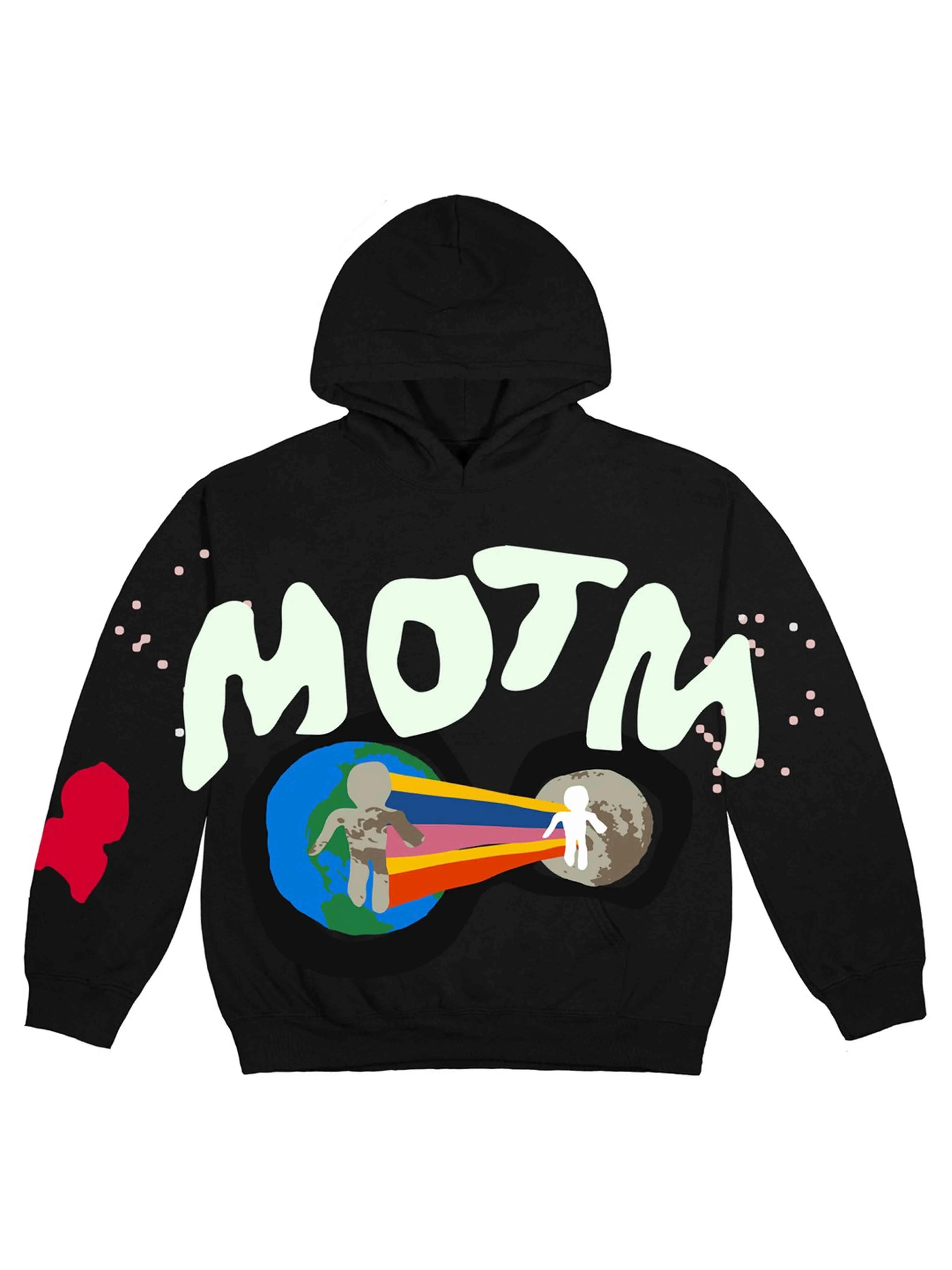 Image of KID CUDI CPFM FOR MOTM III I AM CURIOUS HOODIE BLACK [FW20] Prior