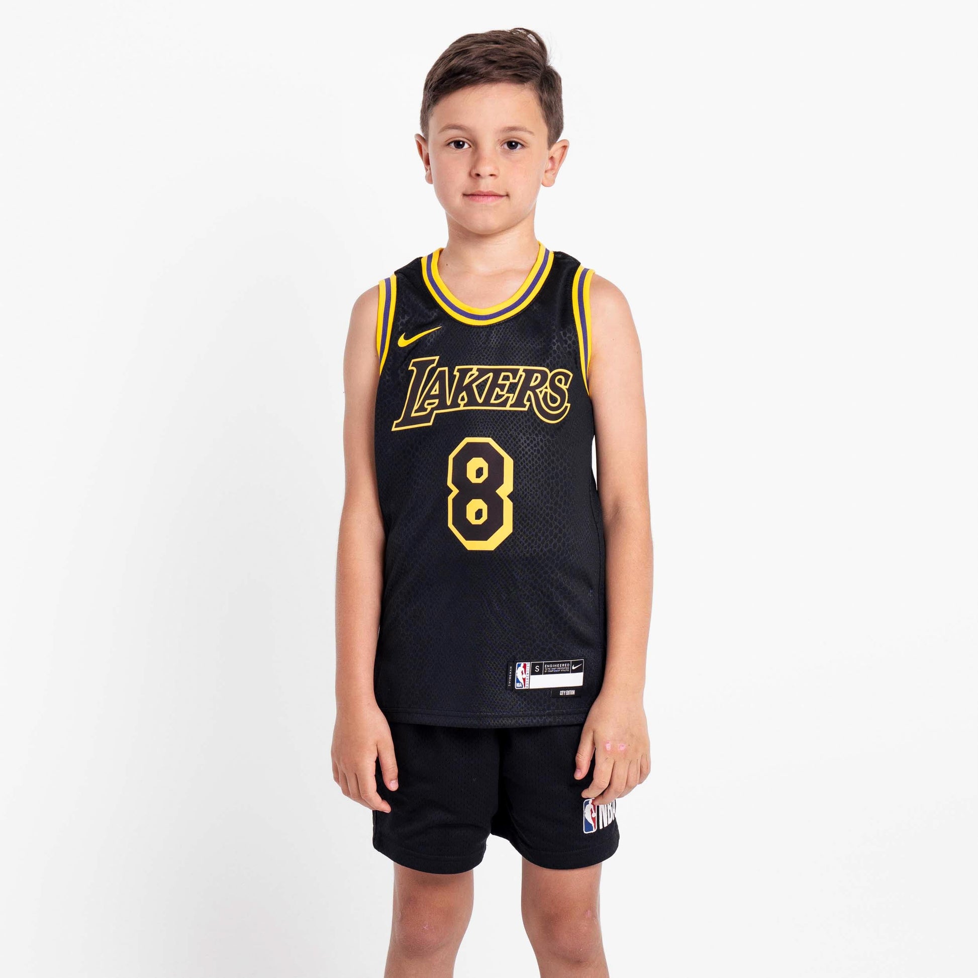 (LIMITED) Kobe Bryant Los Angeles Lakers Mamba Edition Youth NBA City Swingman Jersey
