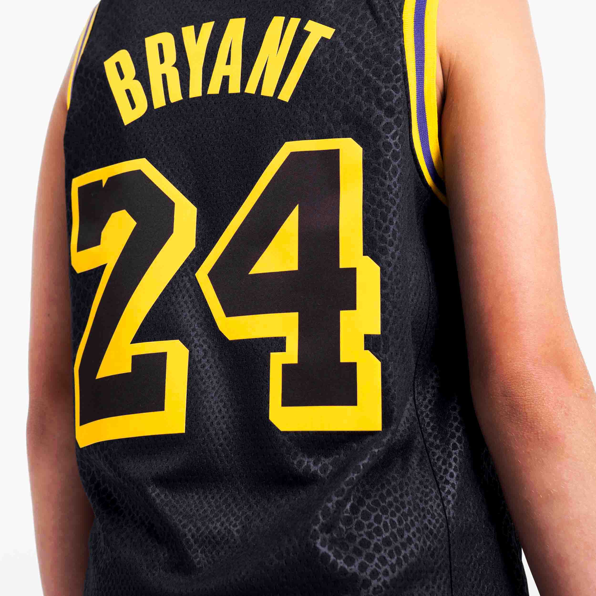 Image of (LIMITED) Kobe Bryant Los Angeles Lakers Mamba Edition Youth NBA City Swingman Jersey