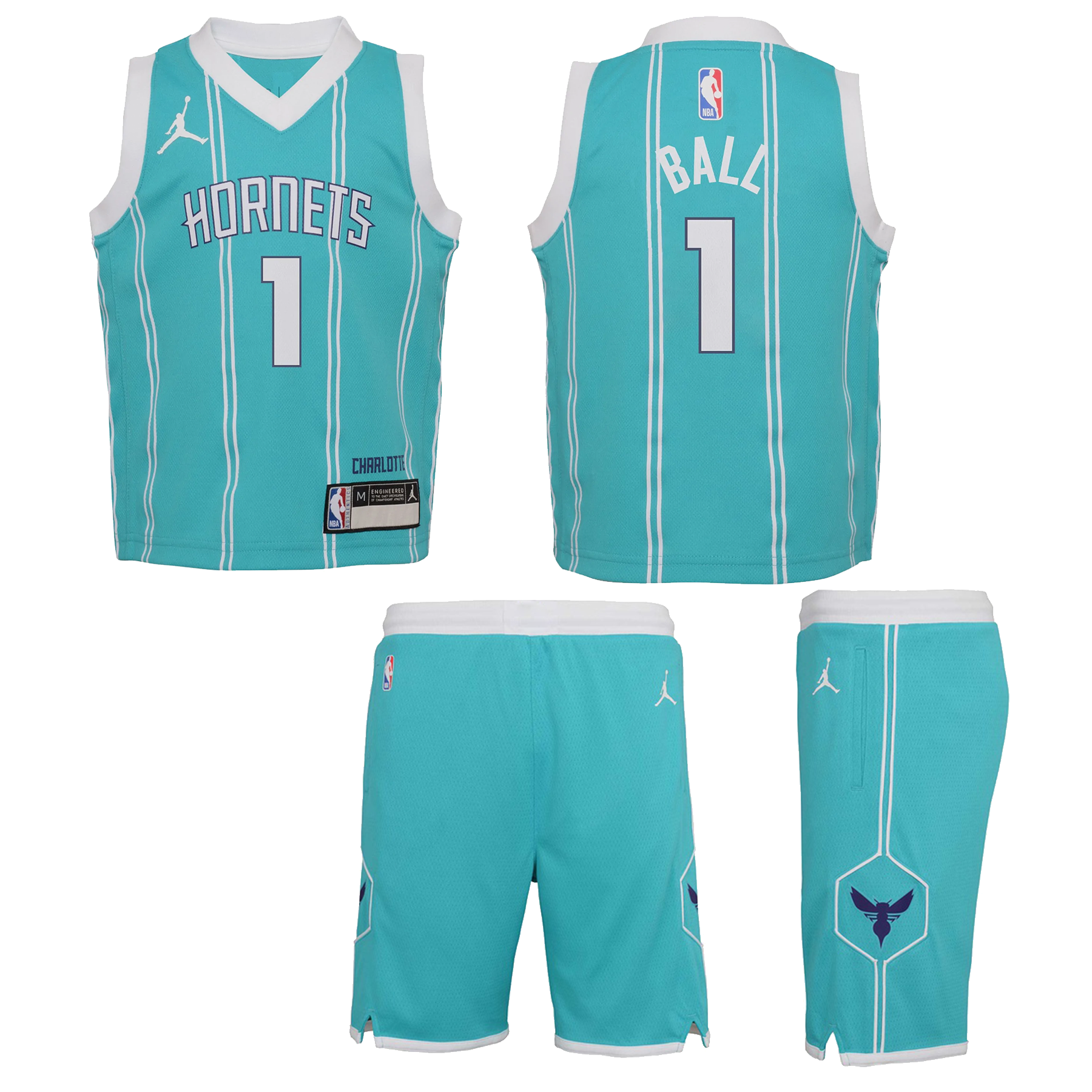 LaMelo Ball Charlotte Hornets 2024 Icon Edition Boys NBA Set