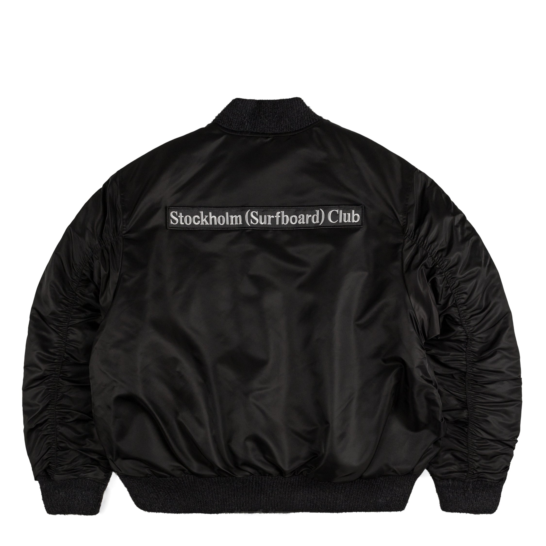 Image of Stockholm Surfboard Club Nylon Bomber Jacket