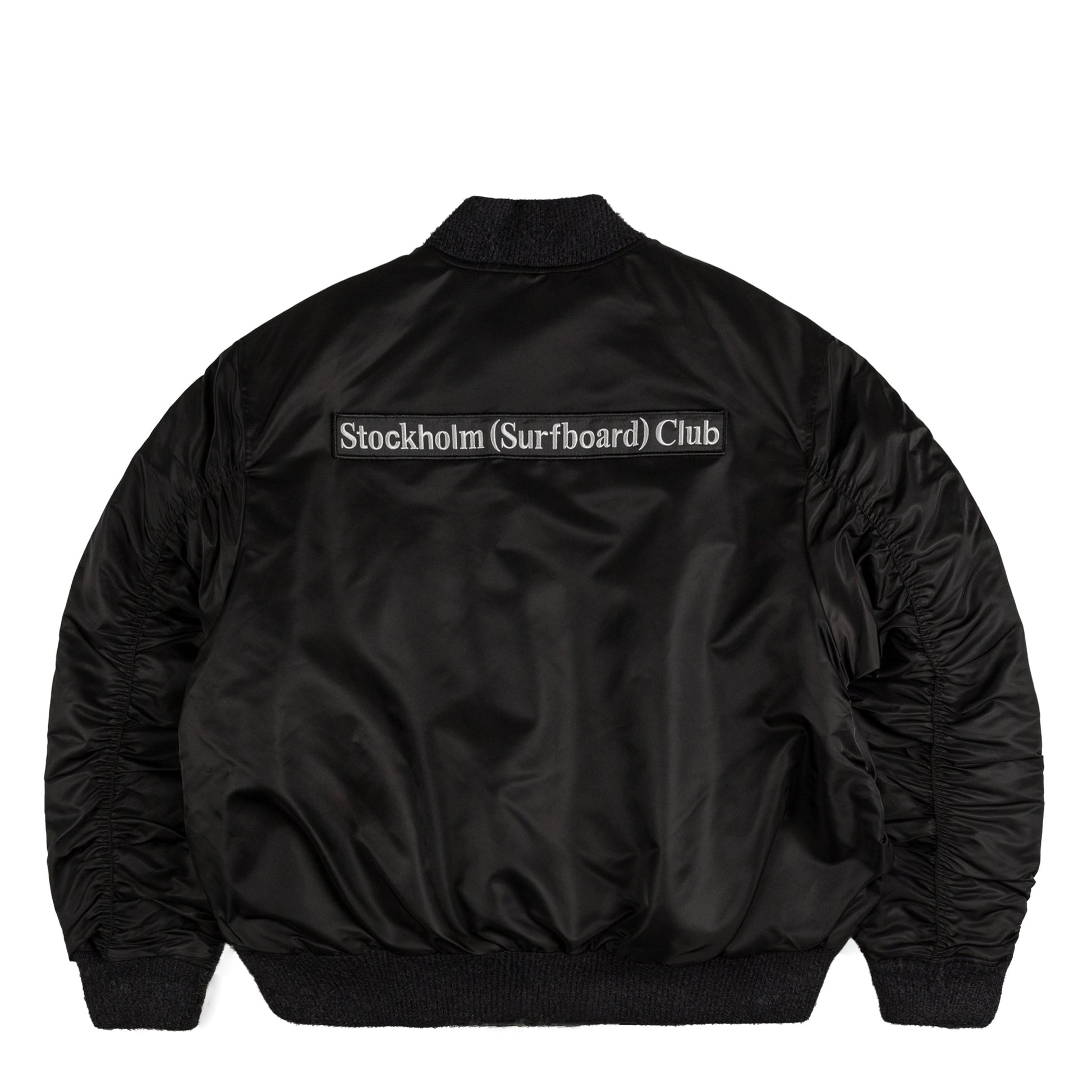 Stockholm Surfboard Club Nylon Bomber Jacket