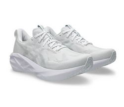 Image of Women's Asics Novablast 5 (White/Piedmont Grey)