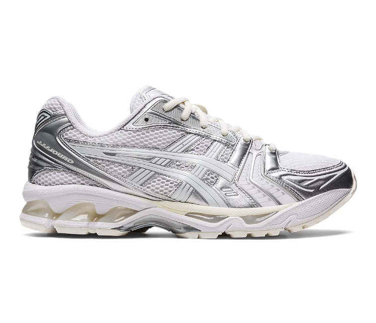 Image of Asics Gel-Kayano 14 x JJJJound (Silver White)