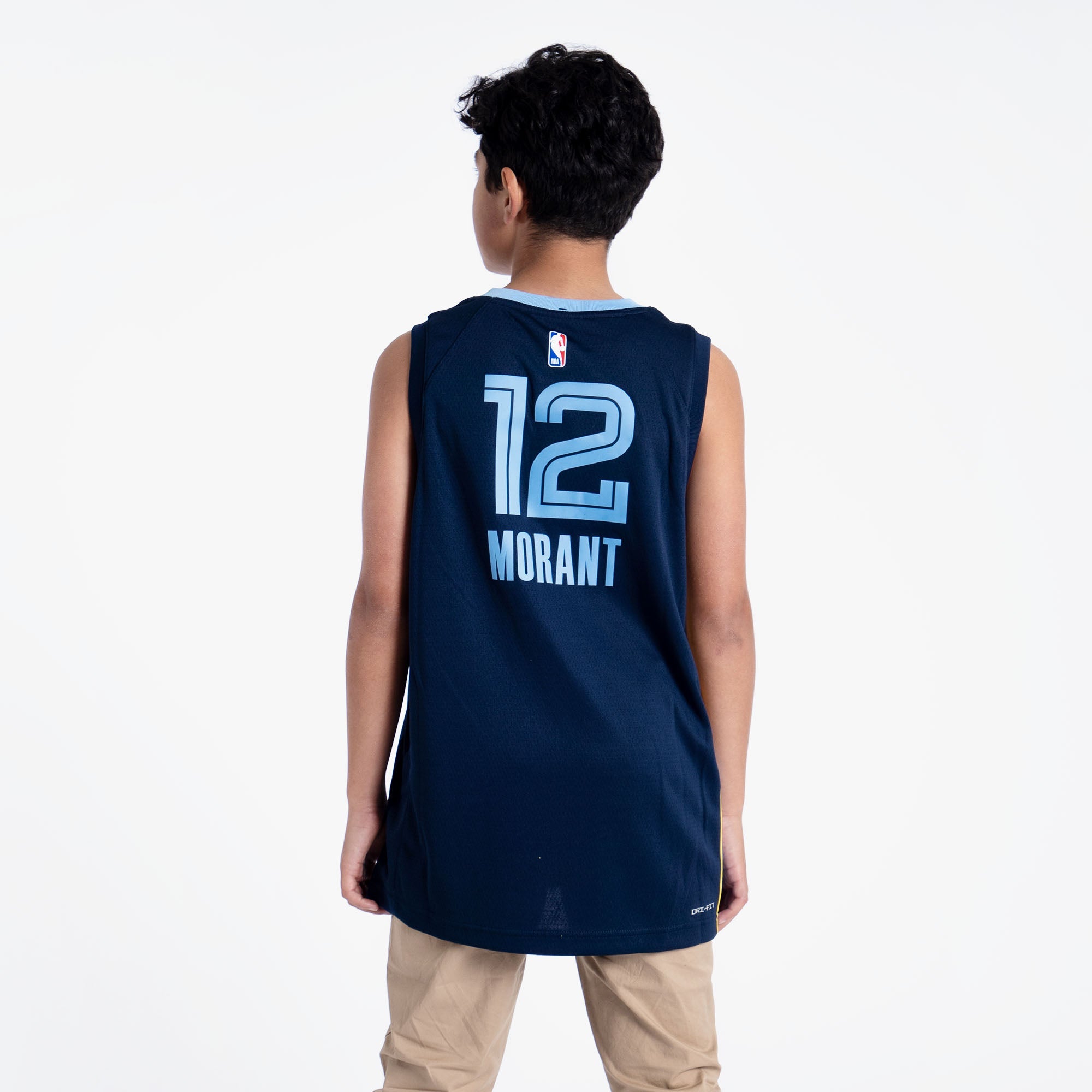 Image of Ja Morant Memphis Grizzlies 2025 Icon Edition Youth NBA Swingman Jersey