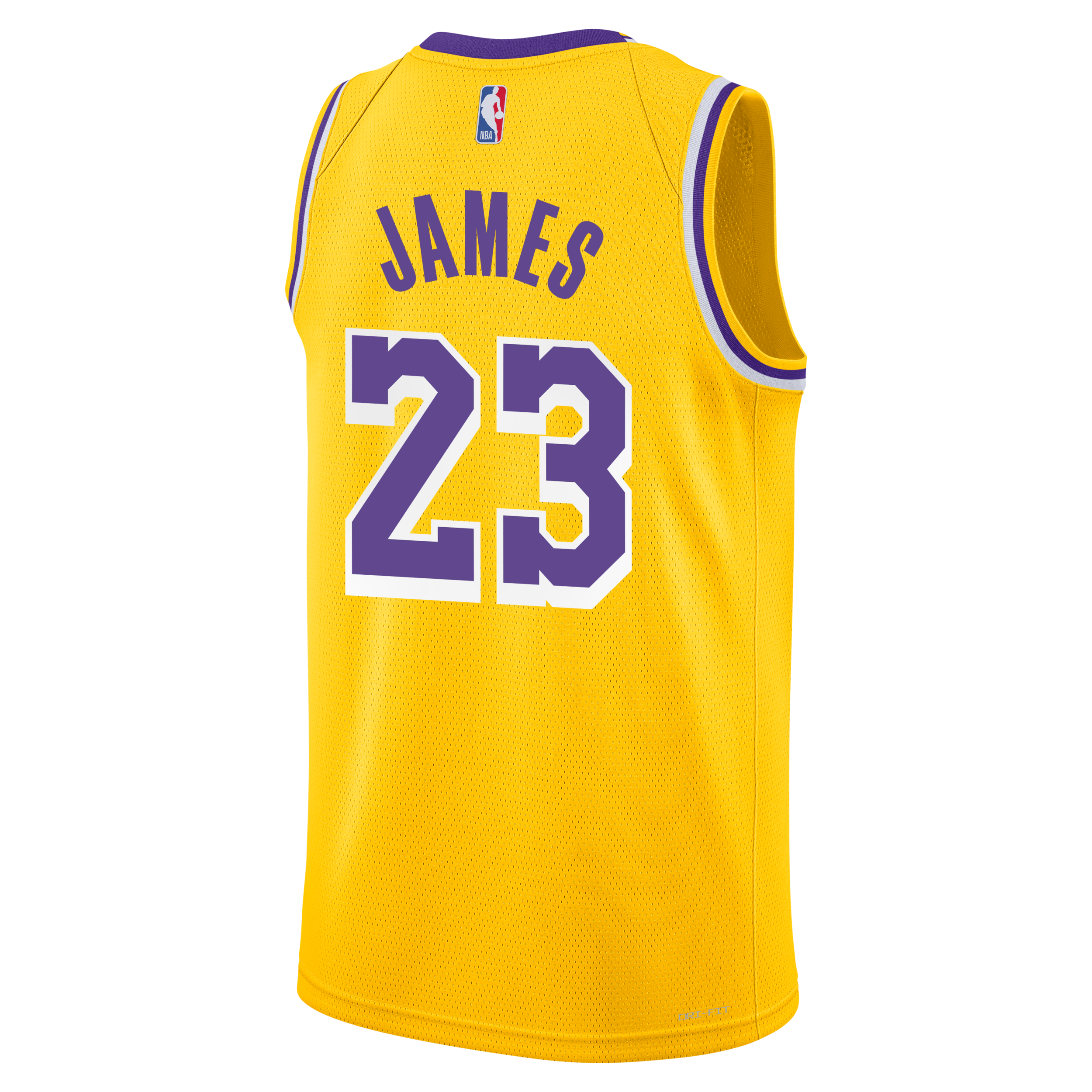 Image of Lebron James Los Angeles Lakers 2025 Icon Edition Youth NBA Swingman Jersey