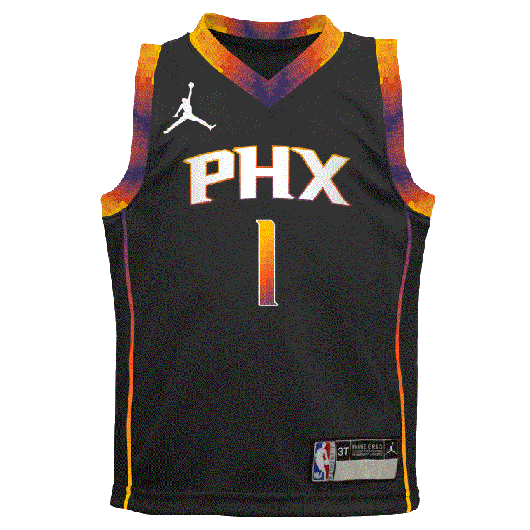 Devin Booker Phoenix Suns 2024 Statement Edition Toddler NBA Jersey