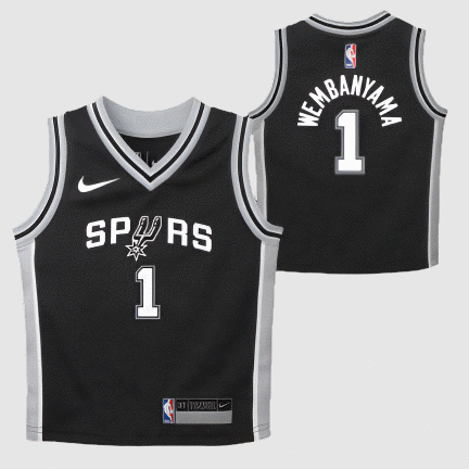 Image of Victor Wembanyama San Antonio Spurs 2024 Icon Edition Boys NBA Jersey