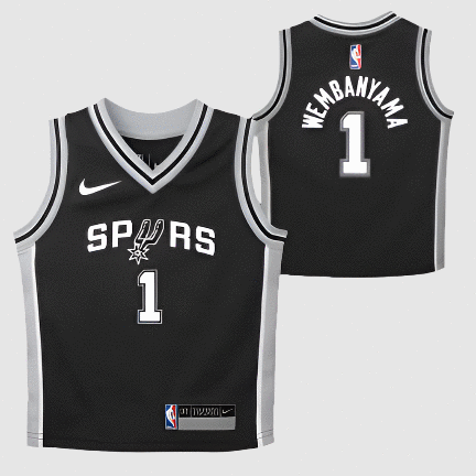 Victor Wembanyama San Antonio Spurs 2024 Icon Edition Infant NBA Jersey