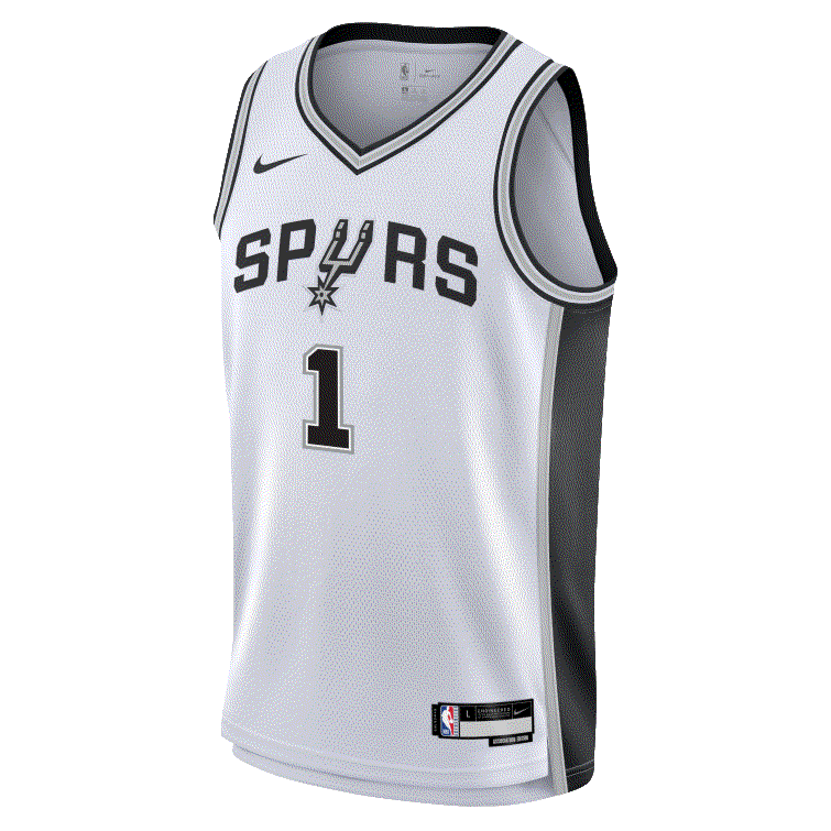 Victor Wembanyama San Antonio Spurs 2025 Association Edition Youth NBA Swingman Jersey