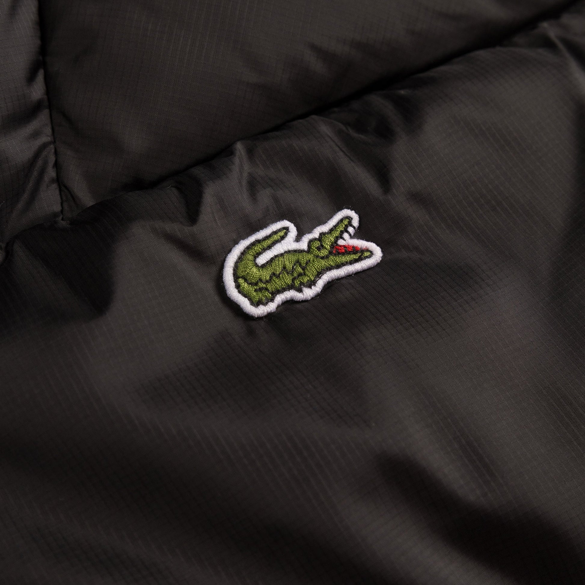 Lacoste Short Water-Repellent Hooded Puffed Jacket