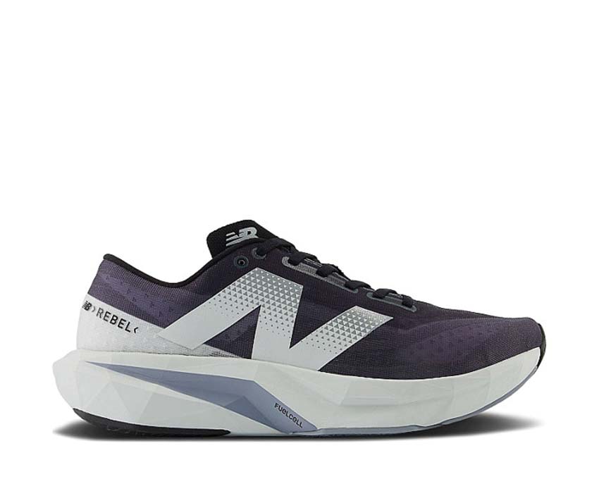 Image of New Balance FuelCell Rebel V4 Graphite / Black - Quartz Grey MFCXLK4
