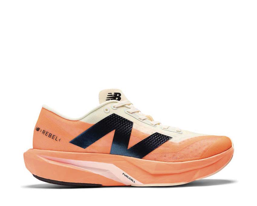 Image of New Balance FuelCell Rebel V4 Hot Mango / Angora WFCXCC4