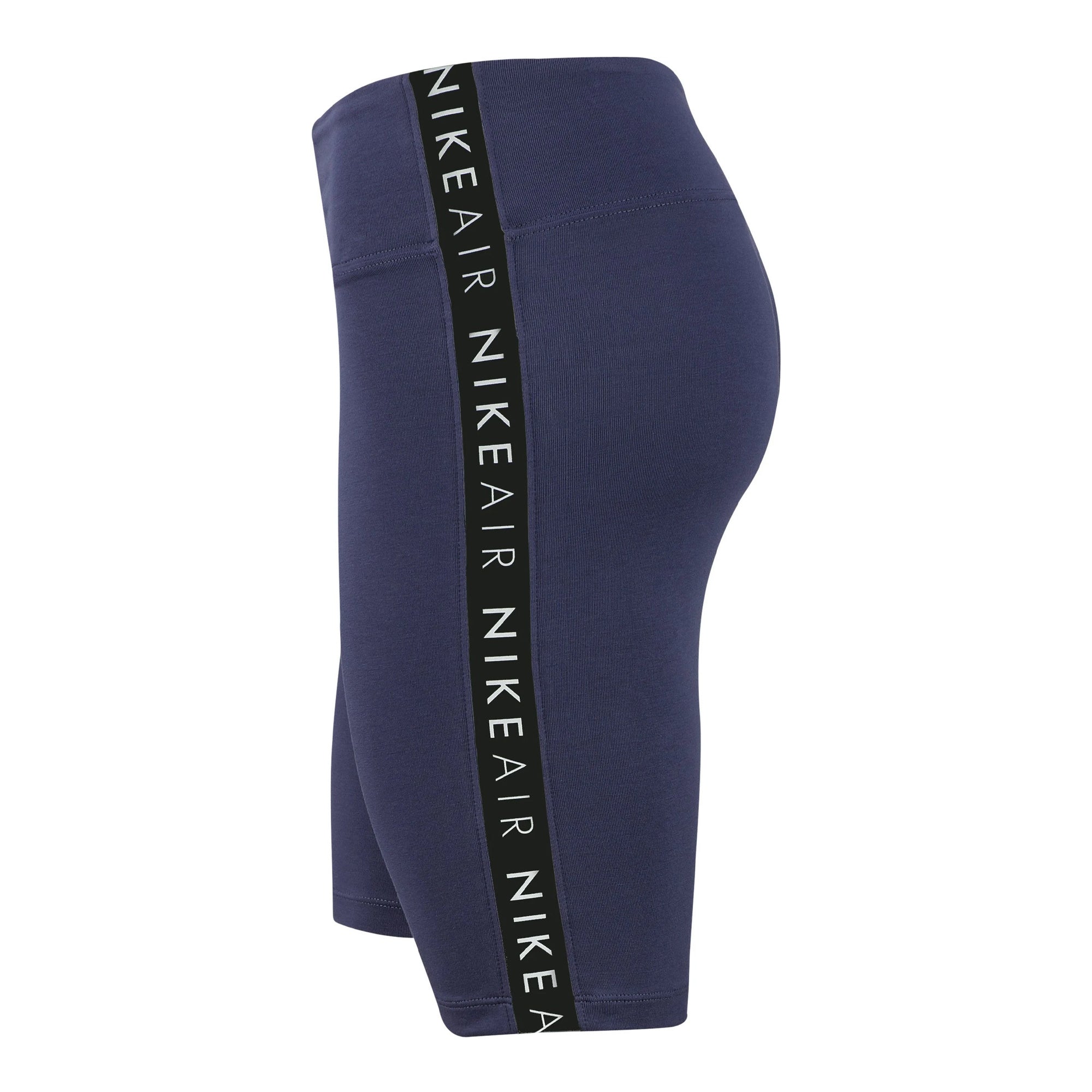 Image of Nike Womens Air Shorts Purple/Black Side