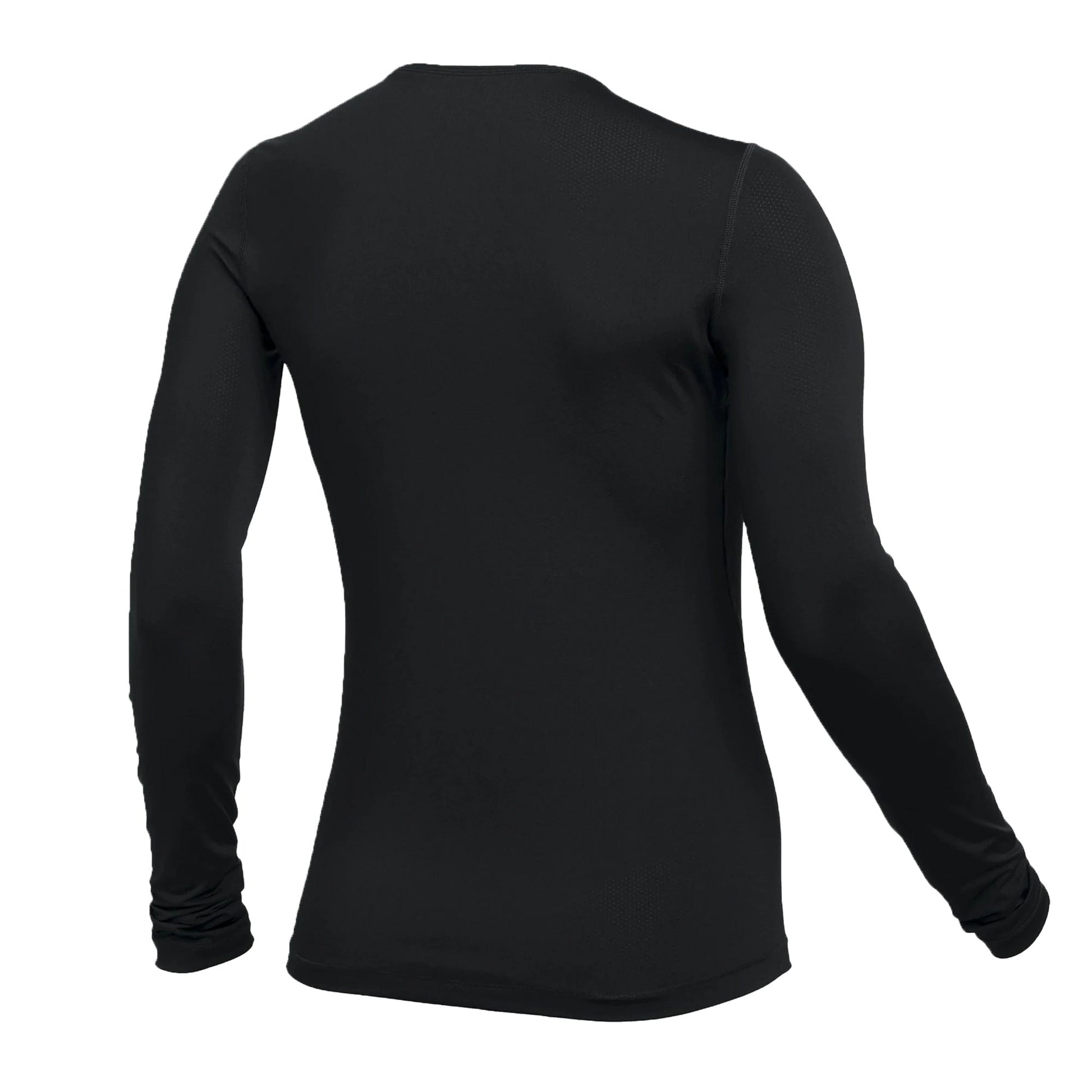 Nike Womens Pro All Over Mesh Training Long Sleeve Top Black Back