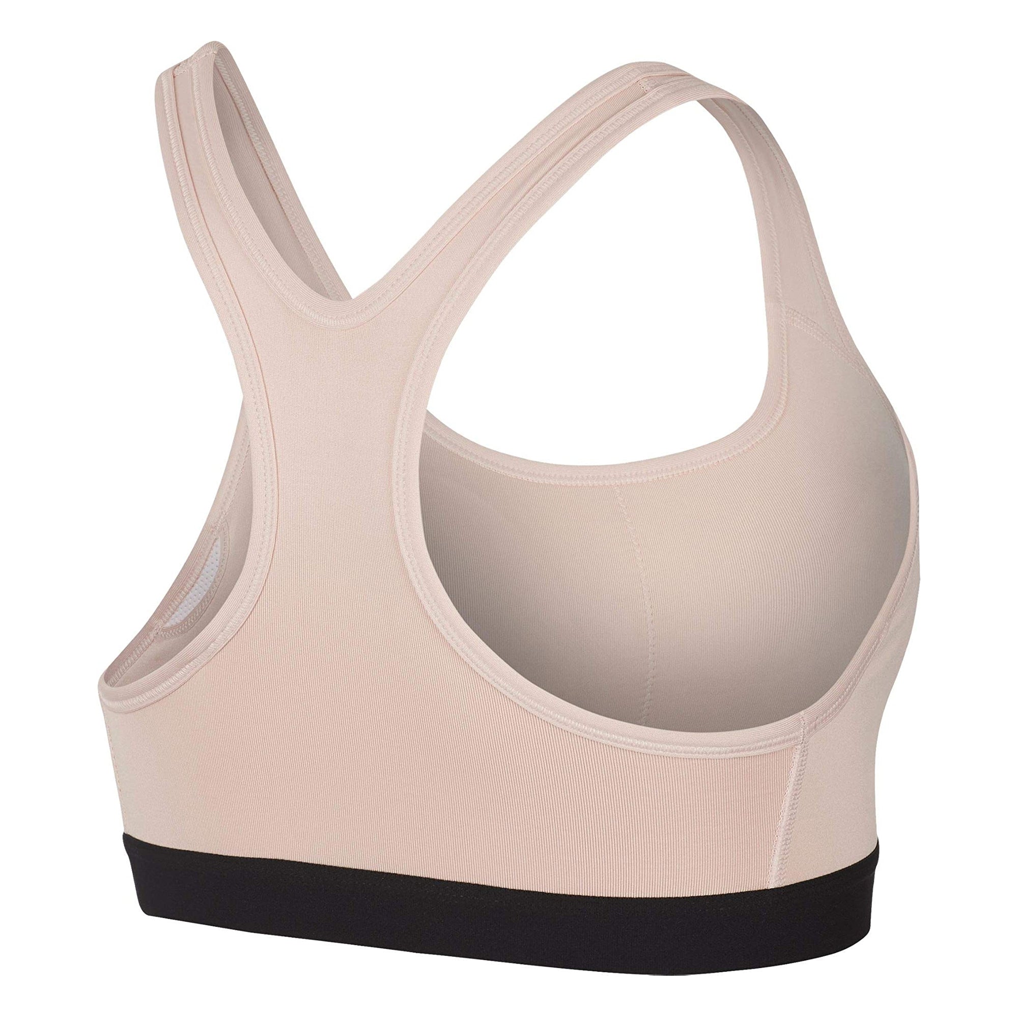 Image of Nike Womens Pro Classic Padded Sports Bra Echo Pink/Black Back