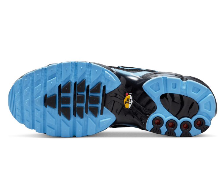 Image of Men's Nike Air Max Plus TN (Black/University Blue)