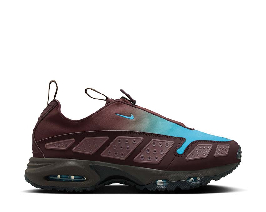 Image of Nike Air Max SNDR Burgundy Crush / Baltic Blue - Baroque Brown HQ4189-600