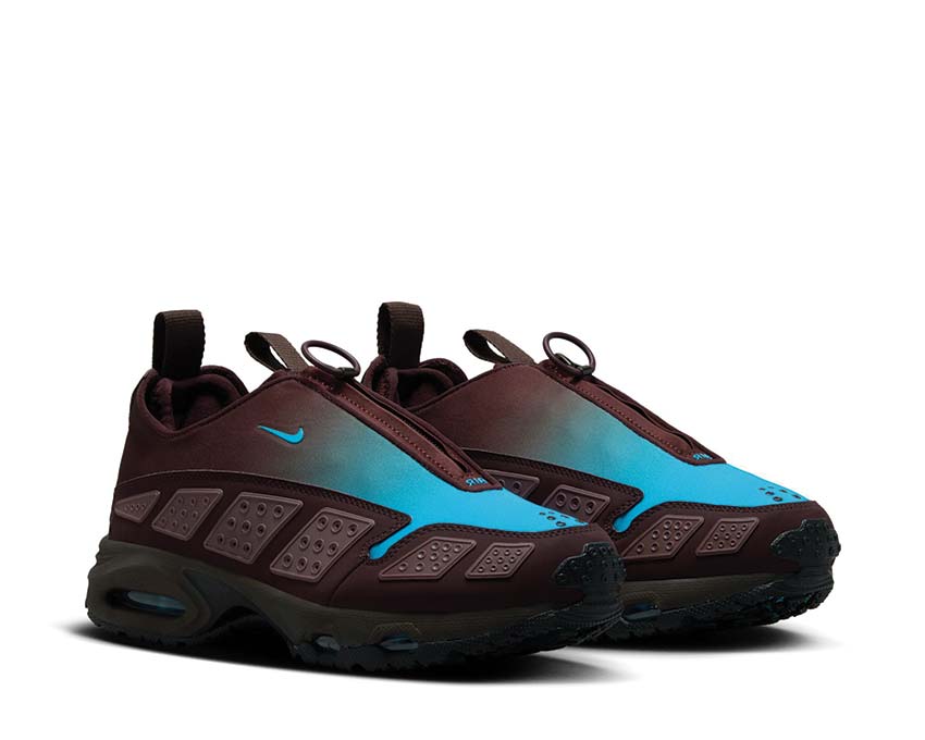 Image of Nike Air Max SNDR Burgundy Crush / Baltic Blue - Baroque Brown HQ4189-600