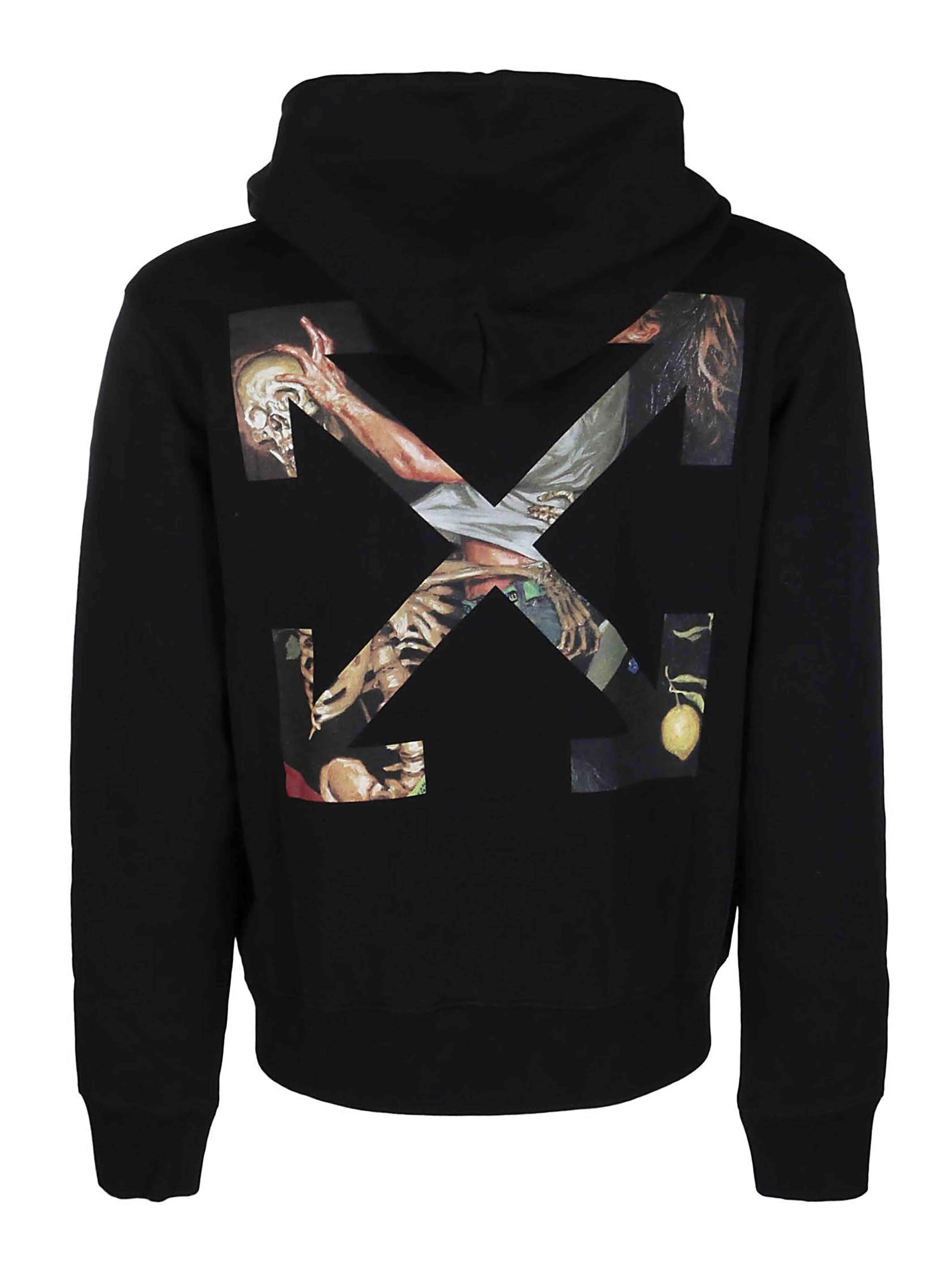 Image of OFF-WHITE OVERSIZE FIT PASCAL ARROW HOODIE BLACK [FW20] Prior