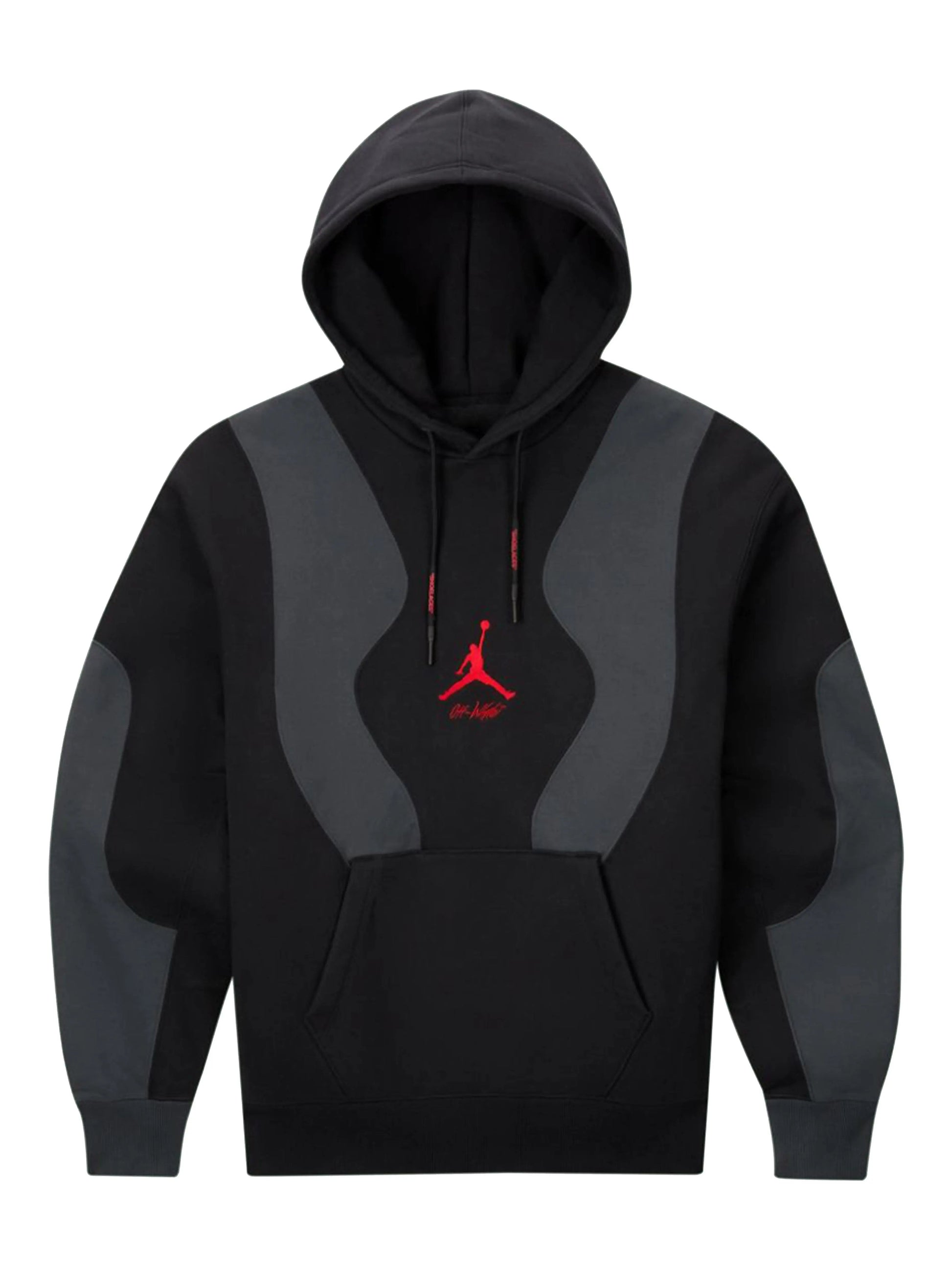 OFF-WHITE x Jordan Hoodie Black [SS20] Prior