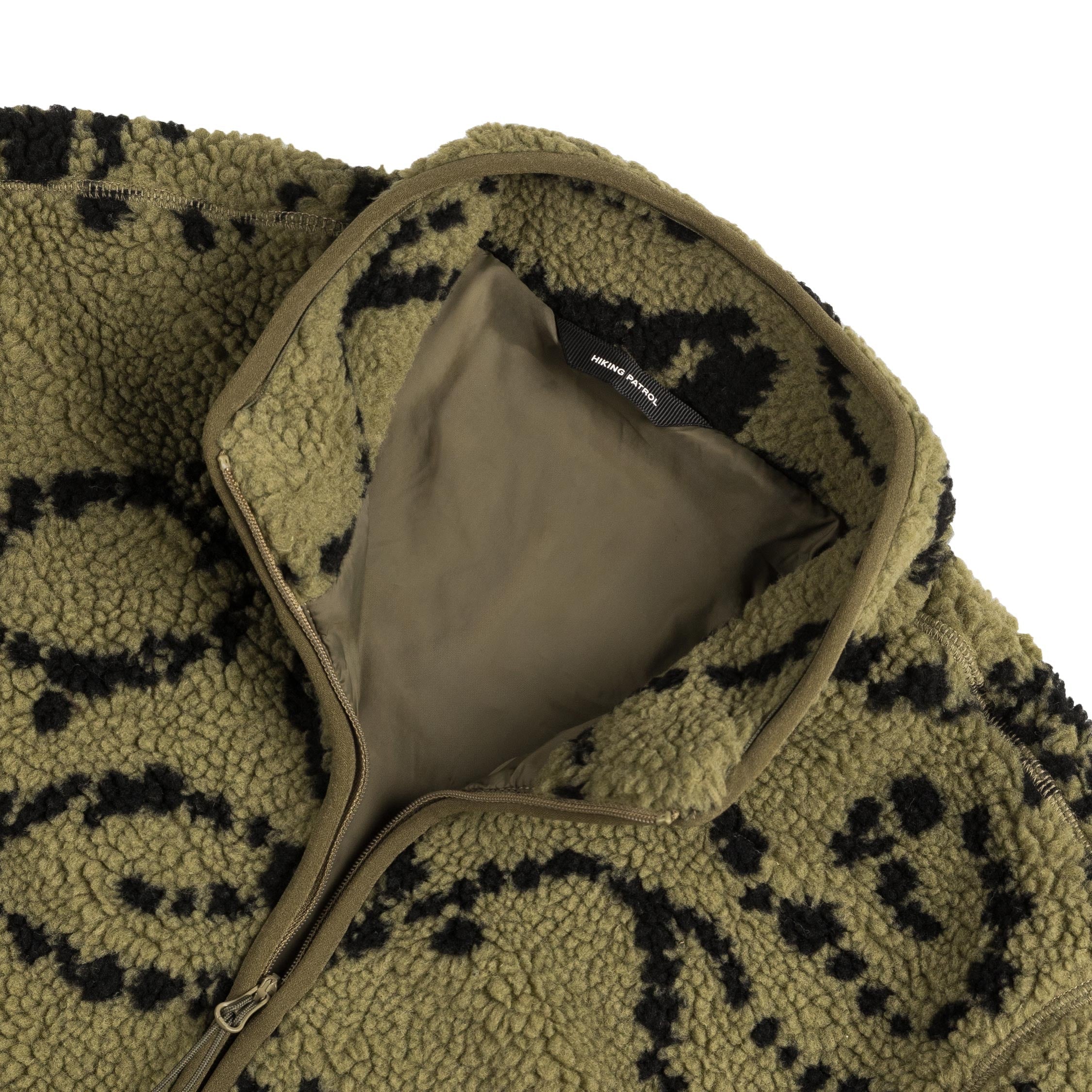 Image of Hiking Patrol Print Fleece Jacket