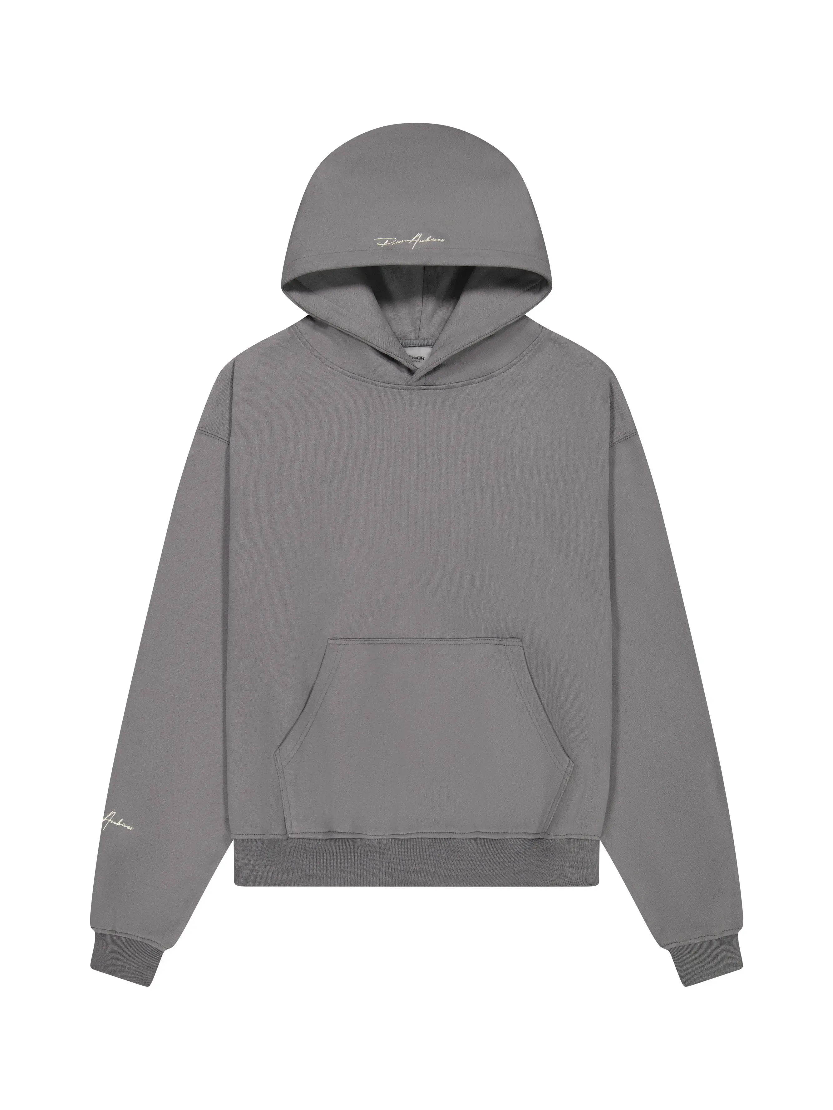 Prior Embroidery Logo Oversized Hoodie Slate in Auckland, New Zealand - Shop name