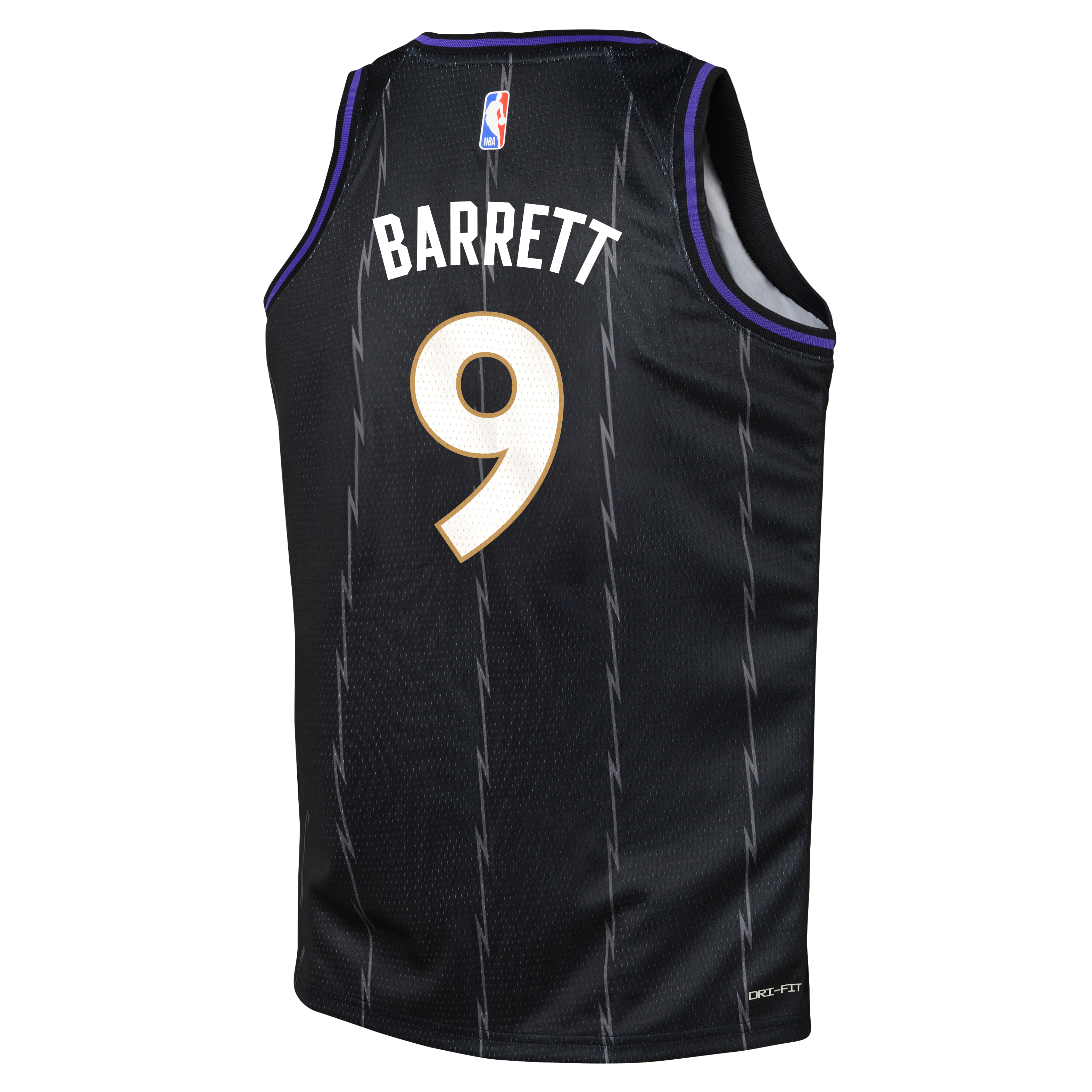 Image of RJ Barrett Toronto Raptors 2025 City Edition Youth NBA Swingman Jersey