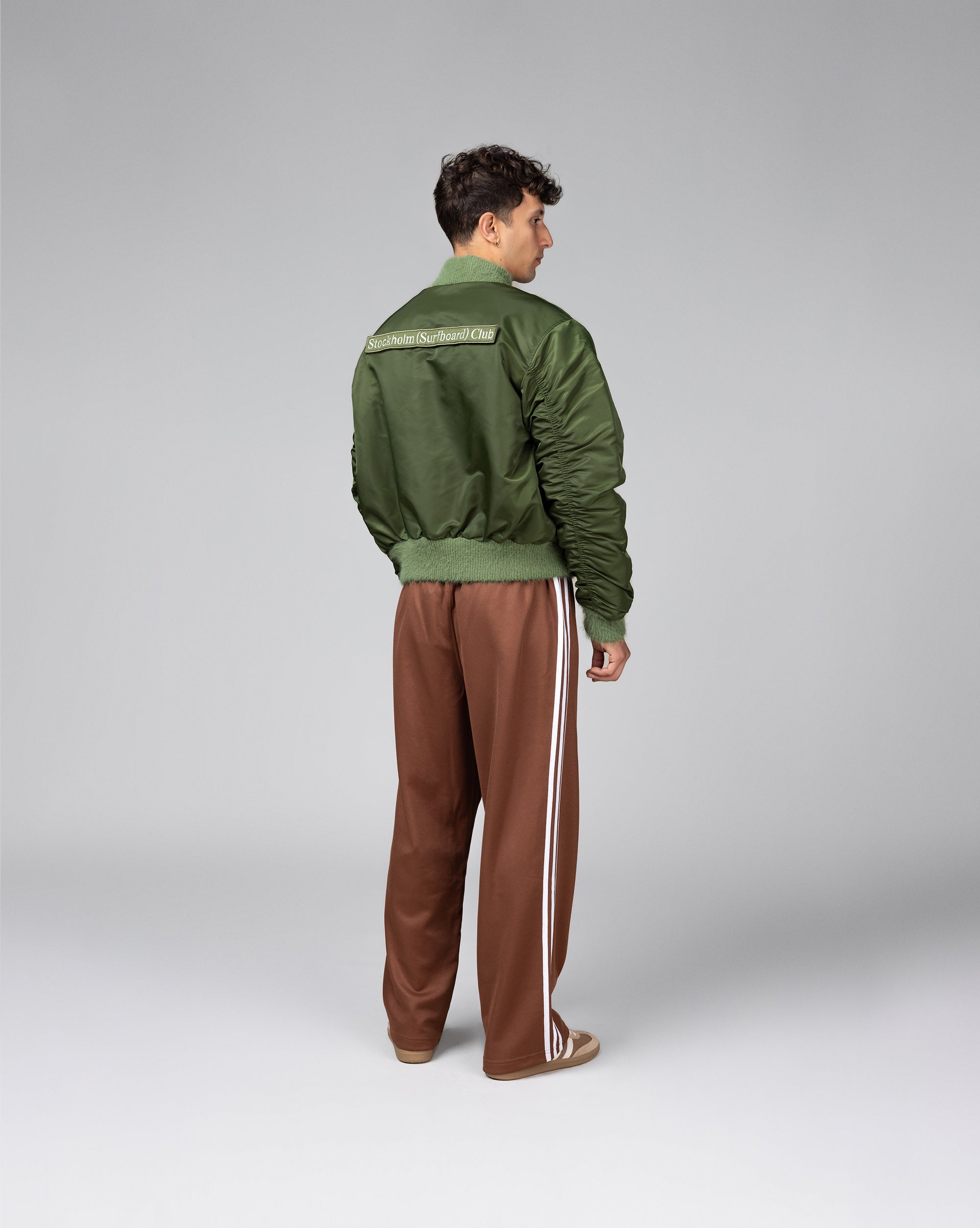 Image of Stockholm Surfboard Club Nylon Bomber Jacket