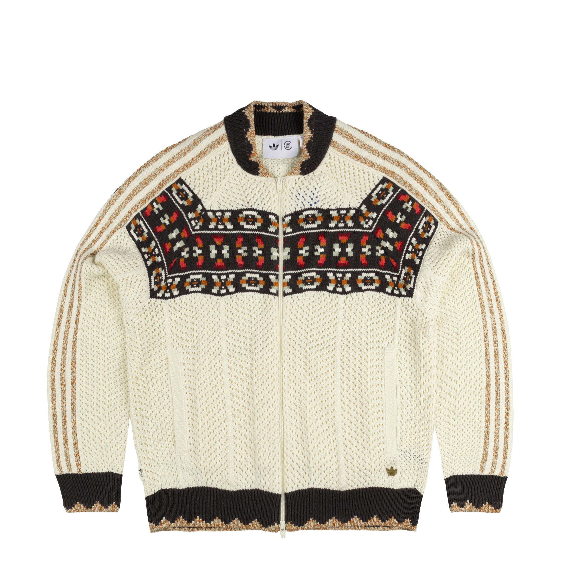 Image of Adidas x Clot by Edison Chen Crochet SST Track Top 