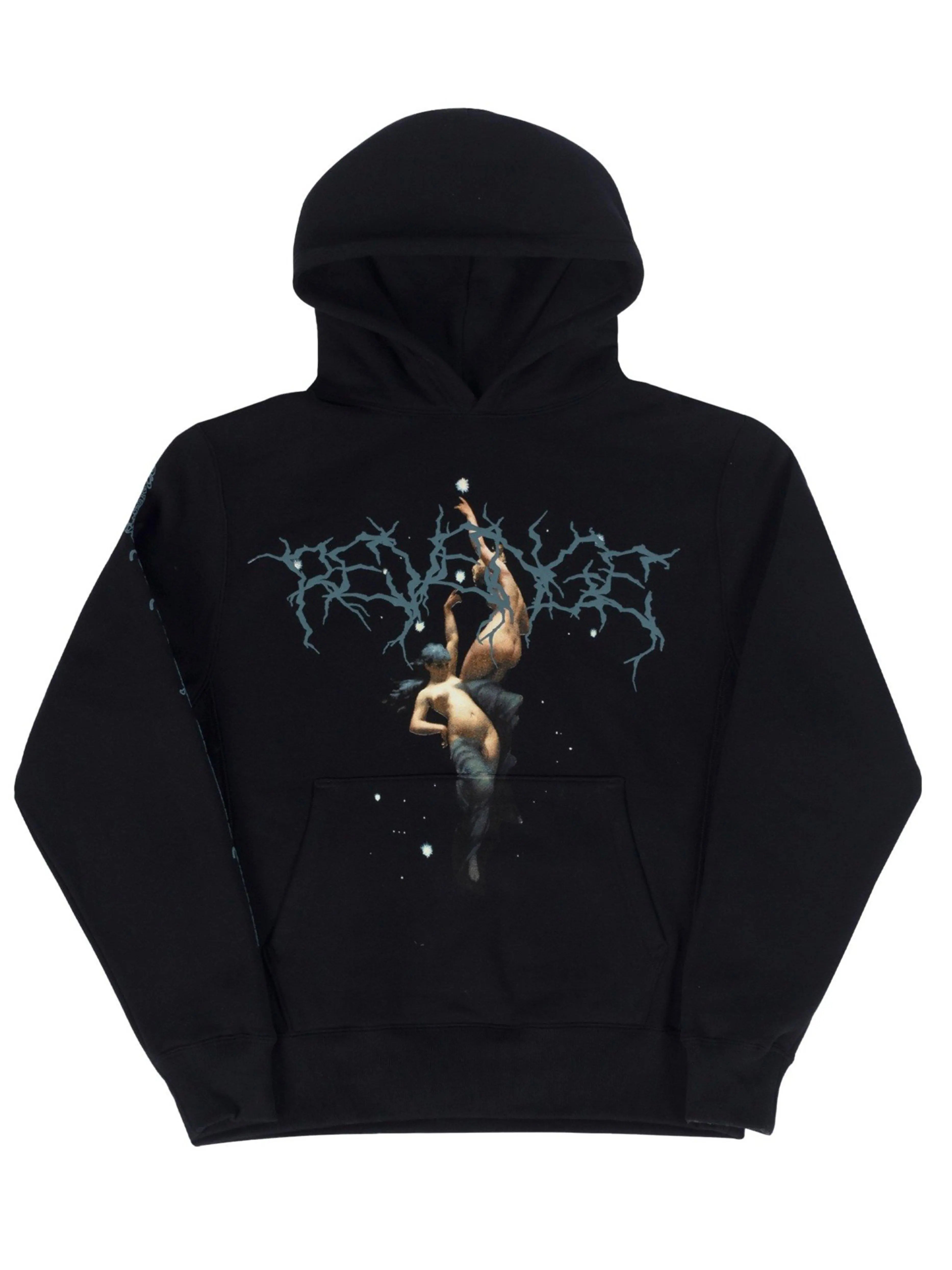 Image of Revenge Angel Lightning Hoodie Black Prior