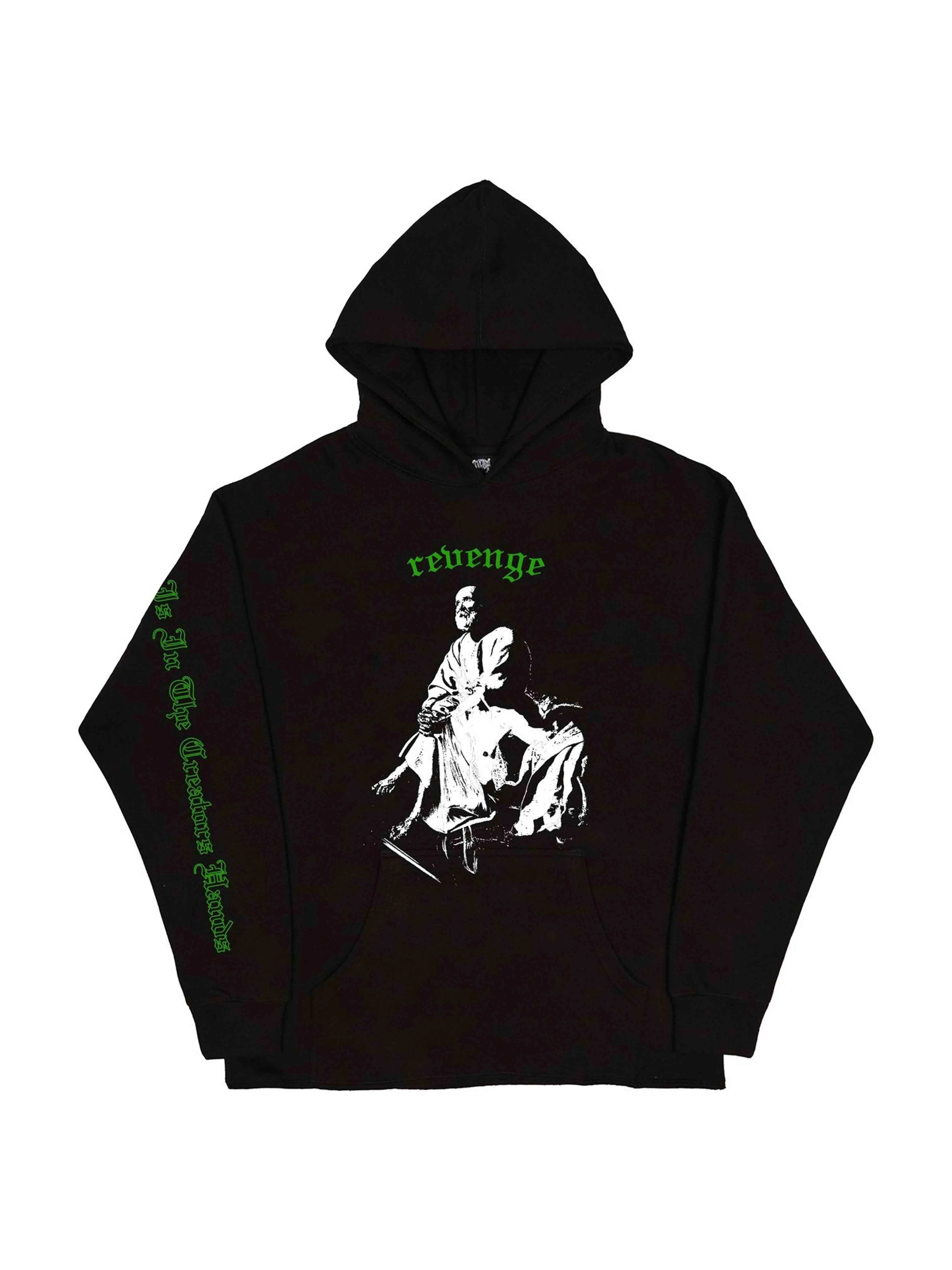 Image of Revenge Renaissance Hoodie Black L Revenge