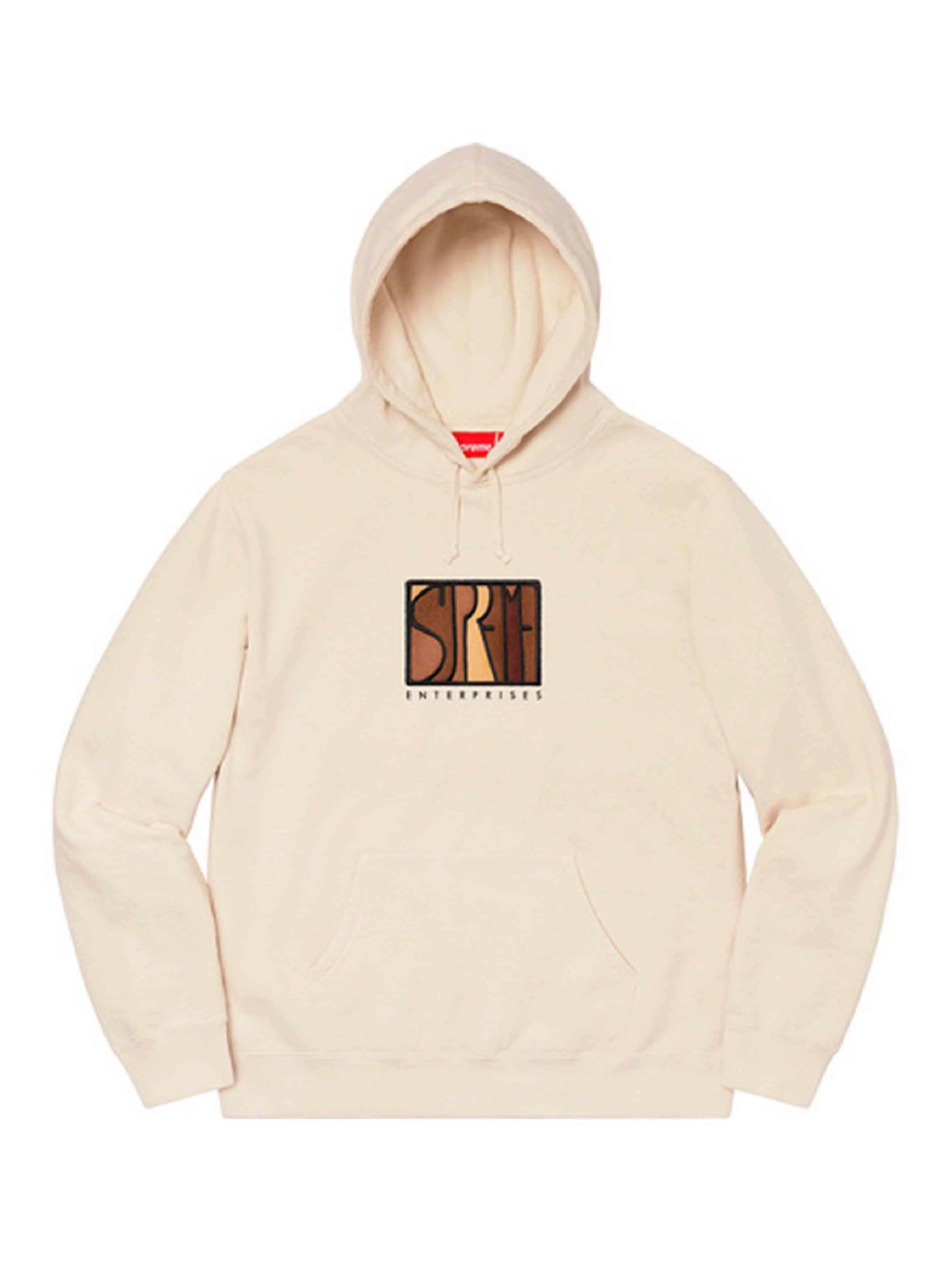 Image of SUPREME ENTERPRISES HOODIE NATURAL [FW20] Prior