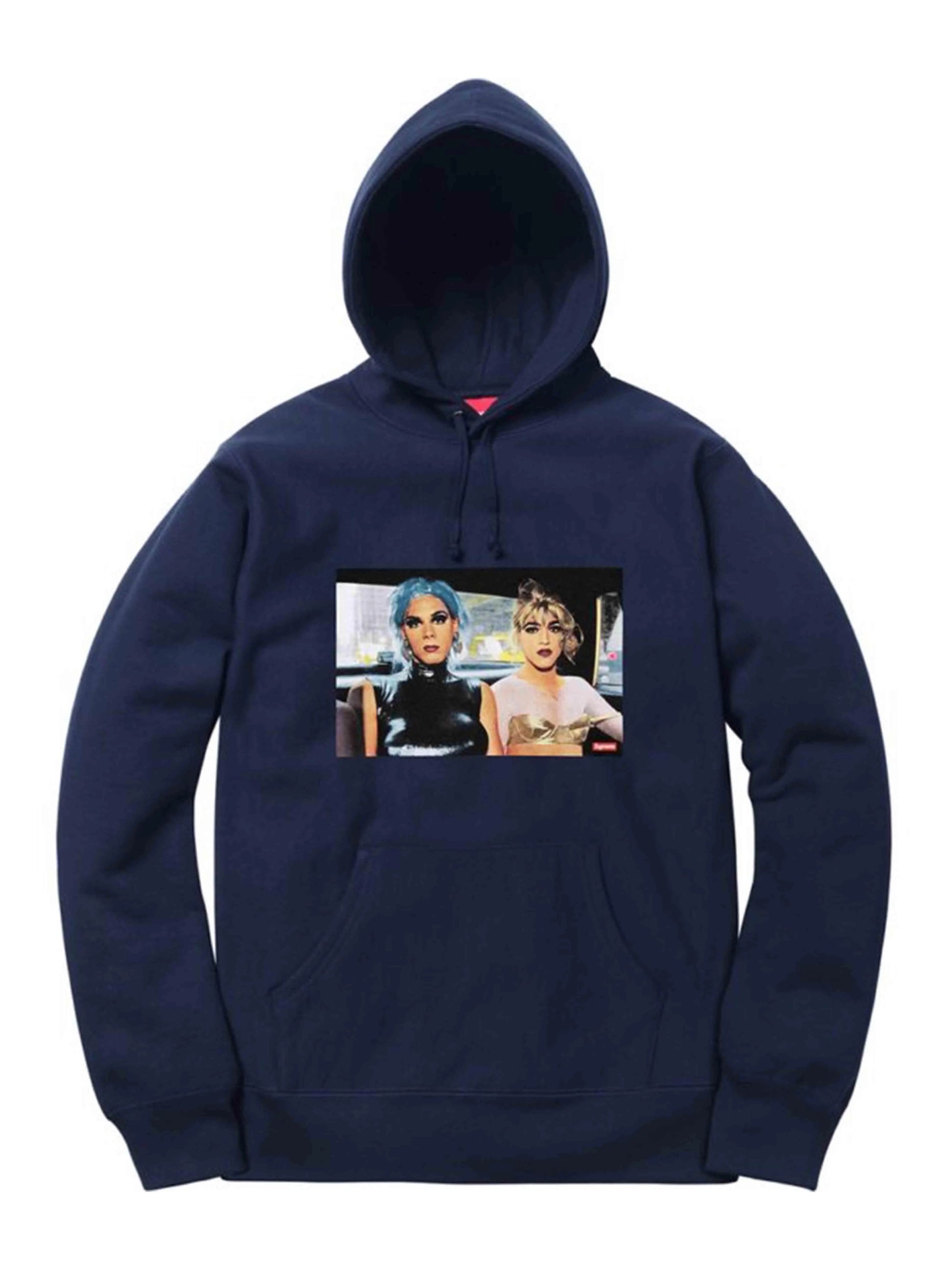 SUPREME NAN GOLDIN HOODIE NAVY [SS18] Prior