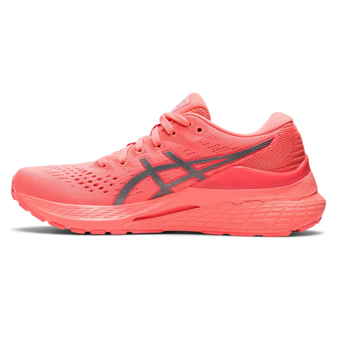 Image of Women's Asics Gel-Kayano 28 Lite-Show Sun Coral