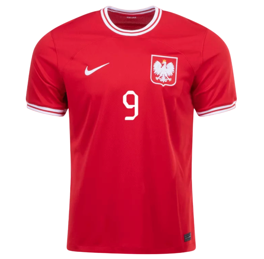 Robert Lewandowski Replica Poland Away Jersey 2022