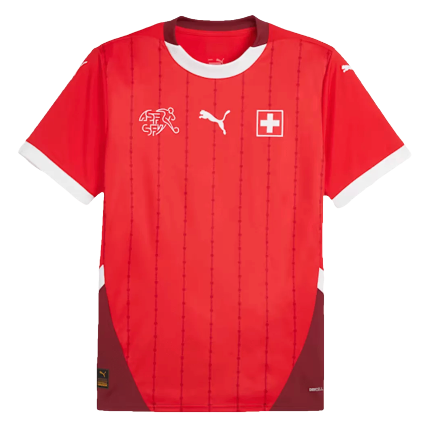 Men's Replica Switzerland Home Jersey 2024