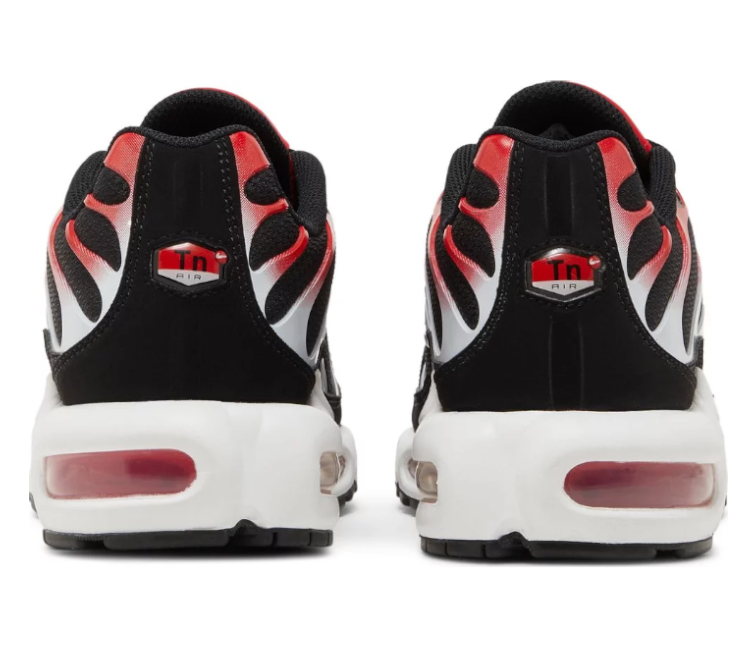 Image of Mens Nike Air Max Plus TN (Black/White/Red)